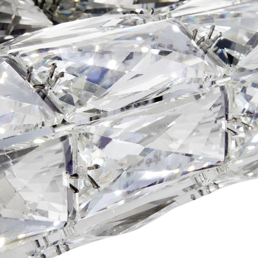 Home Decorators Collection Keighley 24 Inches Chrome LED Crystal Vanity Light Bar (New Open Box)