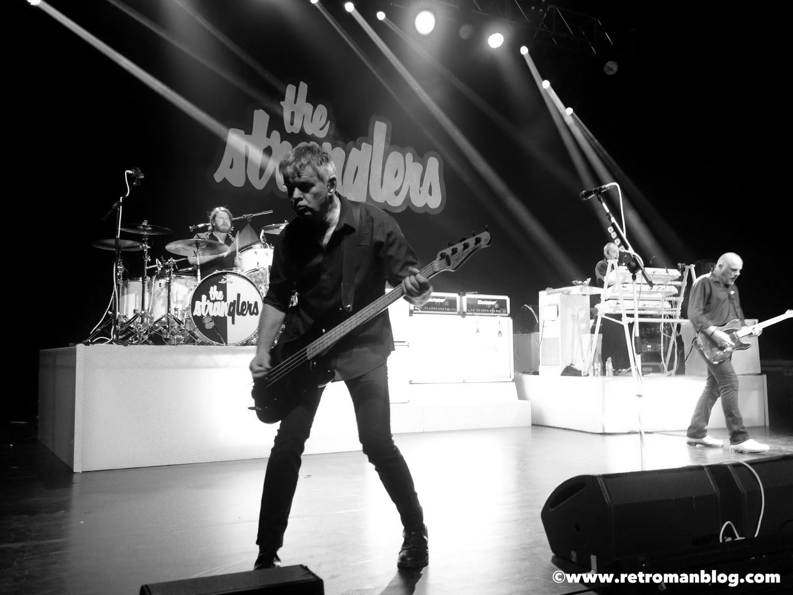 The Stranglers „Black And White“ at the Brixton Academy and Reading Hexagon (with The Alarm), March 2016. stranglers (serbia)