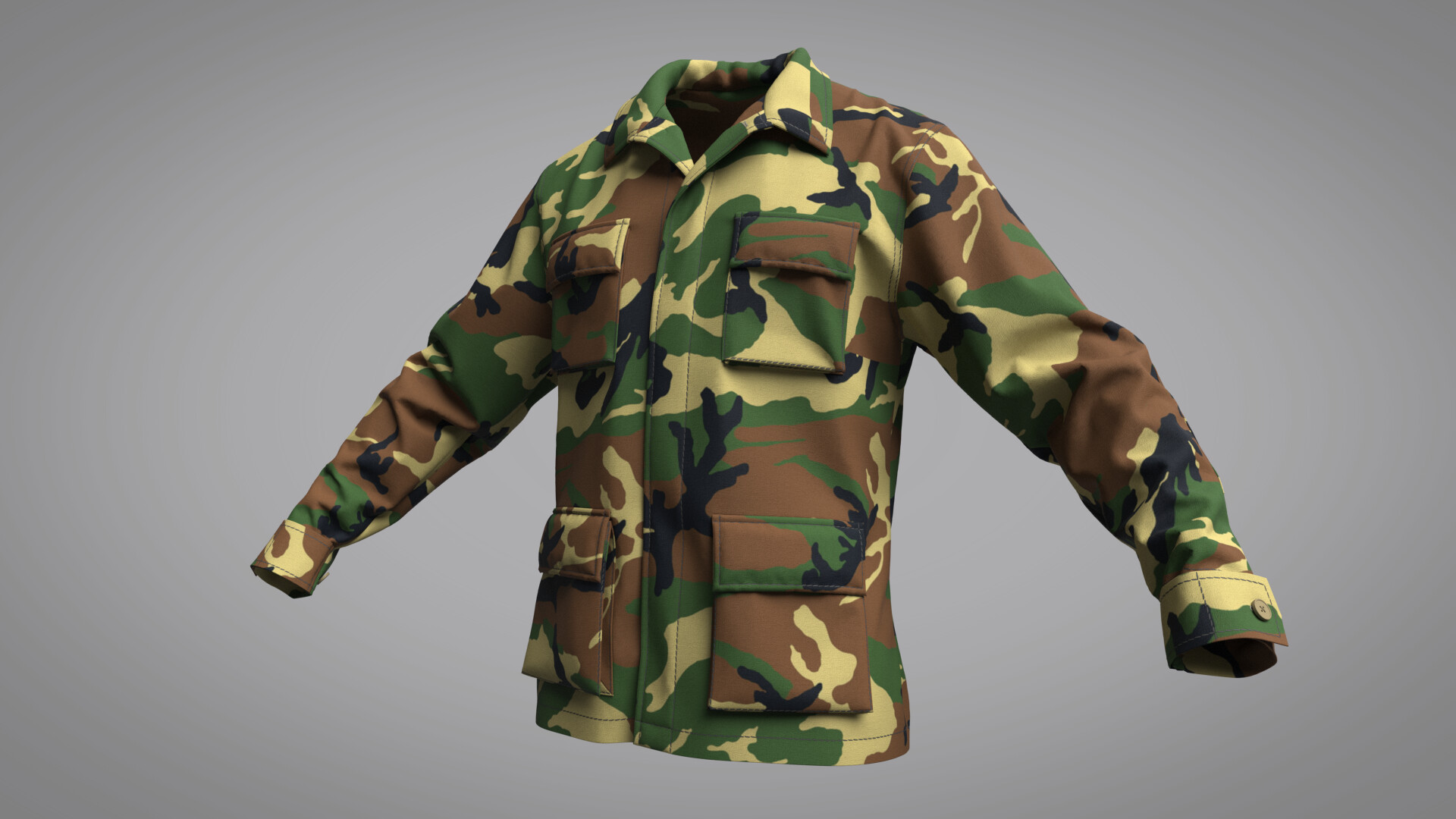 Military Jacket (BDU Battle Dress Uniform)