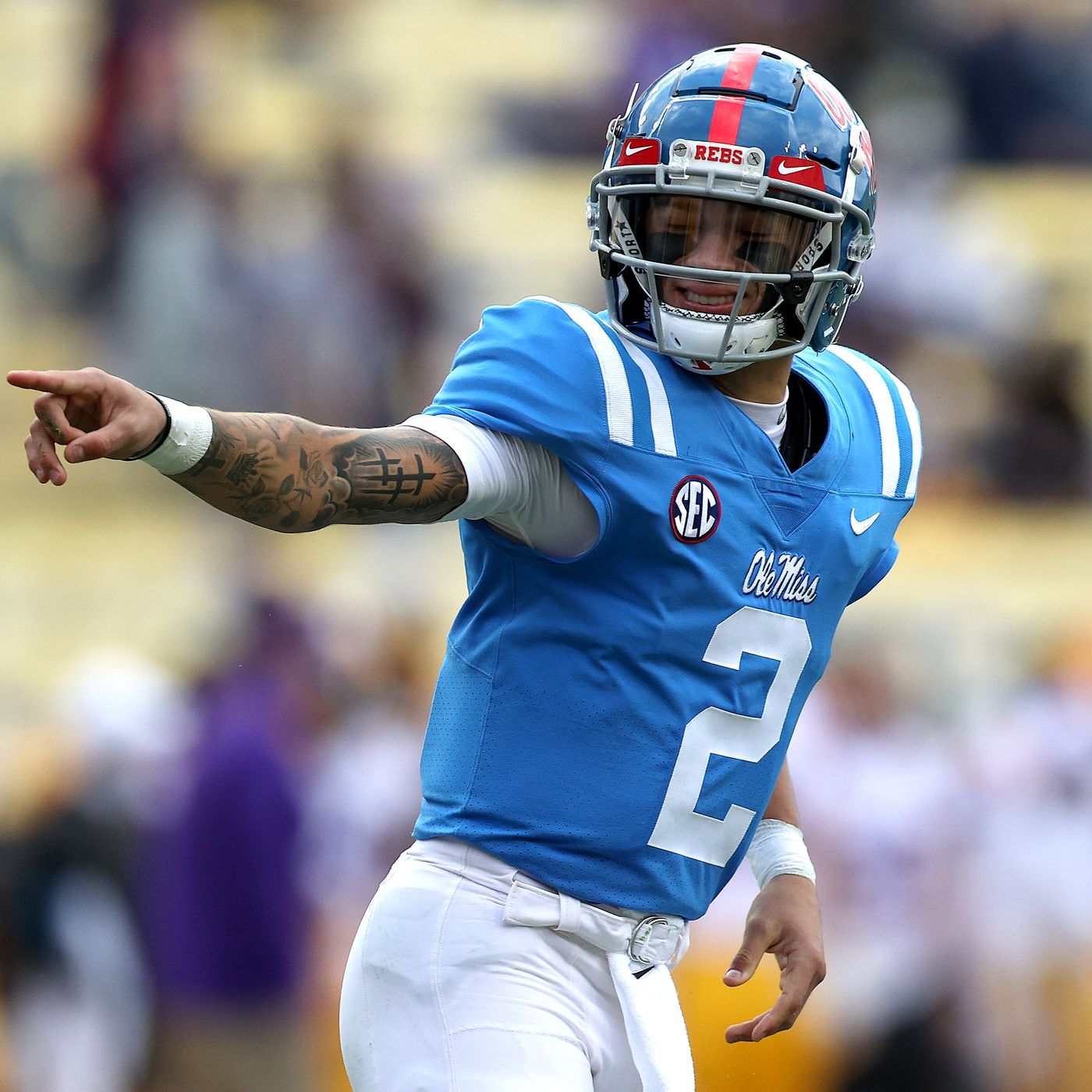 The Legend Of Matt Corral Continues To Grow Because Of His Assassin Like Ability To Go Long Cup Rebellion