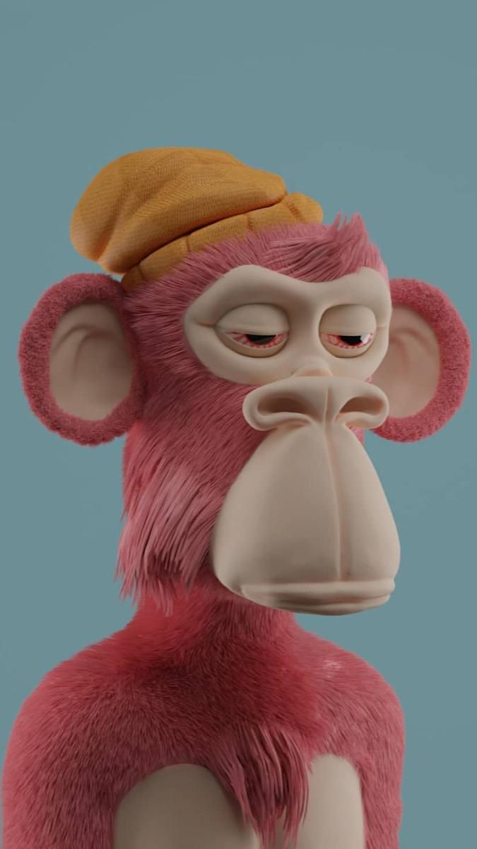 3D Bored Ape Club. Monkey wallpaper, Free android wallpaper, Simpsons art