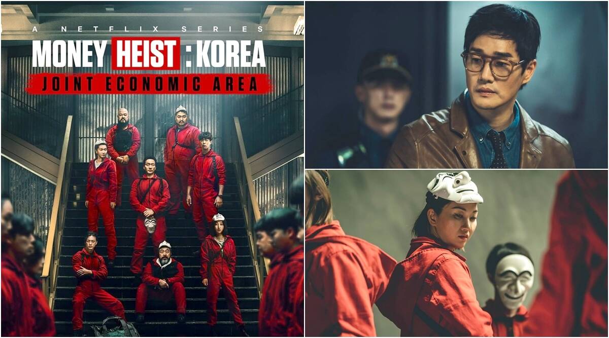 Money Heist Korea poster and stills hint at an intense yet different show. Entertainment News, The Indian Express