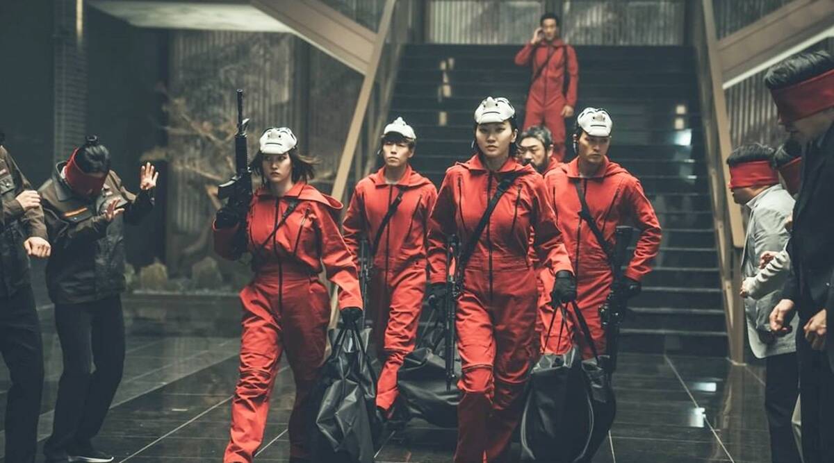 Money Heist Korea Joint Economic Area Review: A Nail Biting Standalone Piece, Love Letter To The Original. Entertainment News, The Indian Express