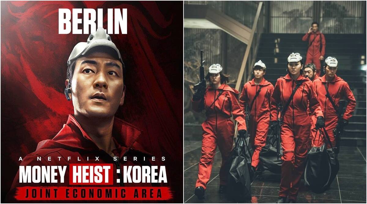 Money Heist Korea: New character posters and stills leave fans recalling the original scenes. Entertainment News, The Indian Express