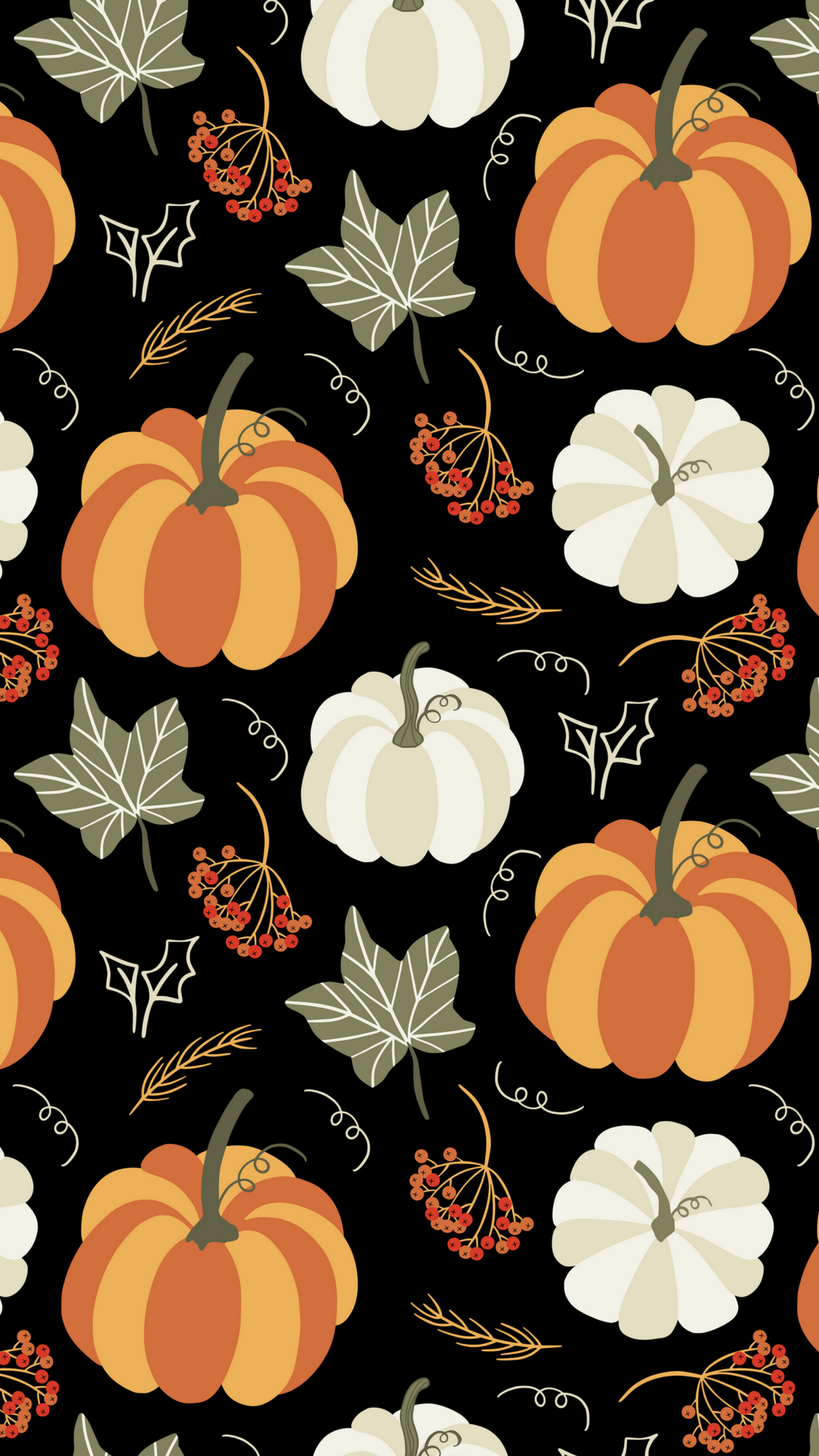 Pumpkin Phone Wallpaper