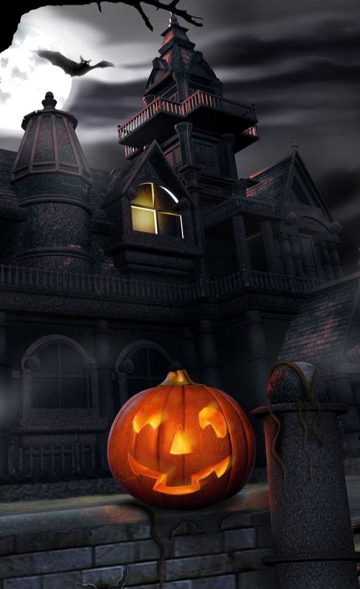 halloween pumpkin lantern house darkness gloom house wallpaper, Best iPhone Wallpaper and iPhone background, WallpaperUpdate, Best iPhone Wallpaper and iPhone background