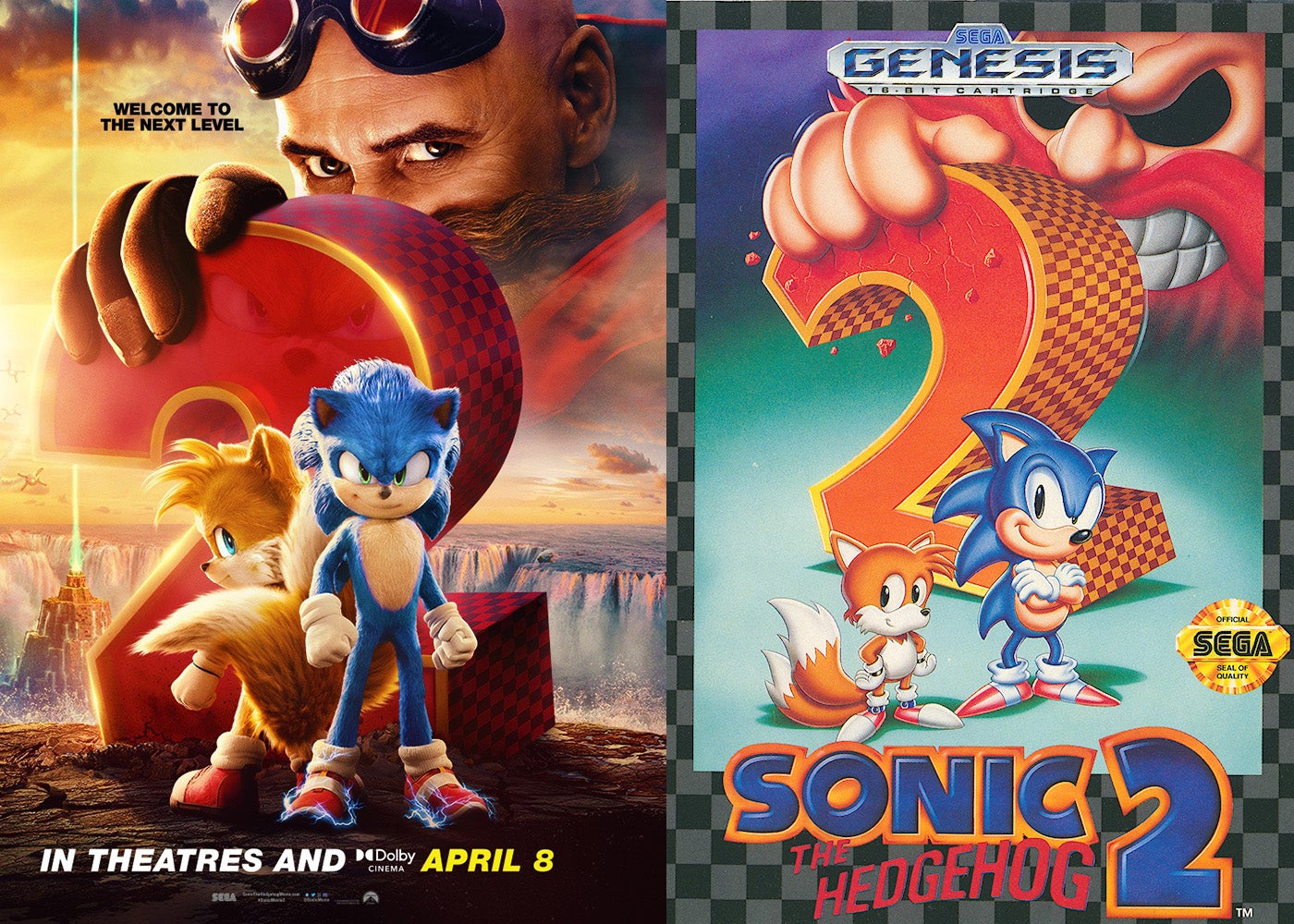 New Sonic 2 Movie Poster Is a Tribute To the Classic Boxart