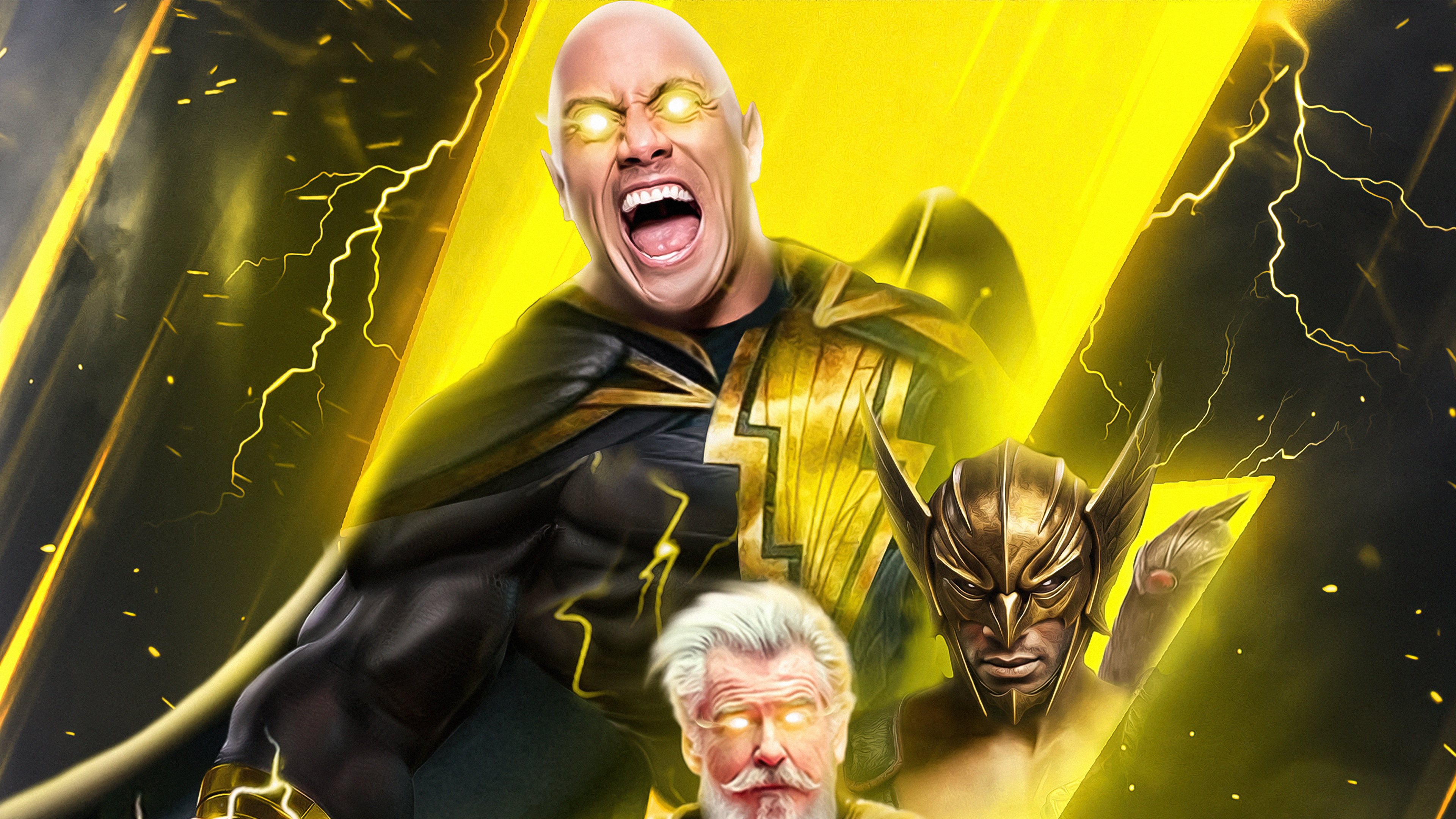 Black Adam Movie Poster 4k, HD Movies, 4k Wallpaper, Image, Background, Photo and Picture