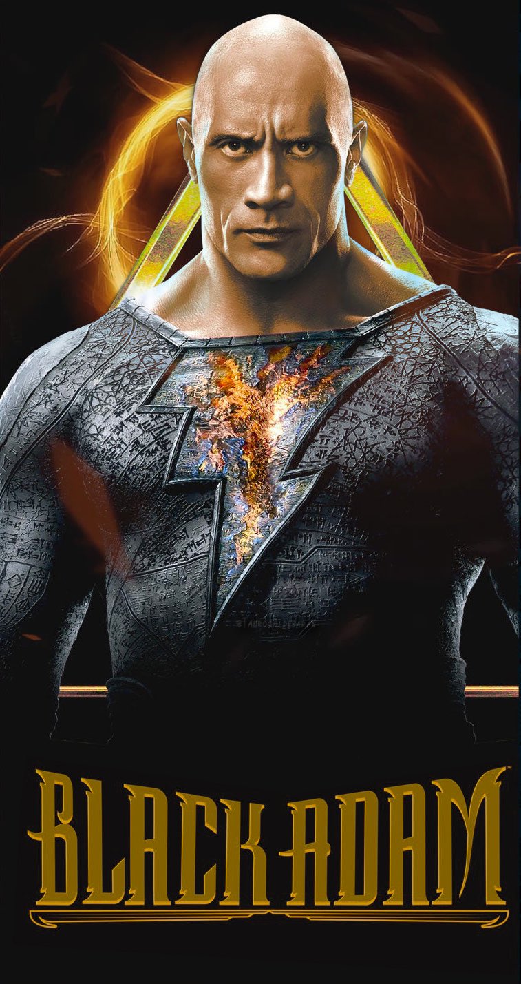 Black Adam News for #BlackAdam begins! A new poster and image have been released! (via