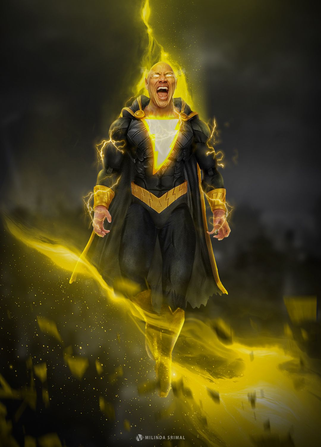 Black Adam (2021) Poster Adam Movie Poster