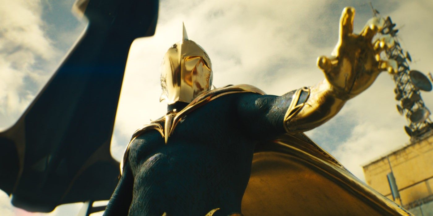 Black Adam Image Reveal Hawkman and Dr. Fate