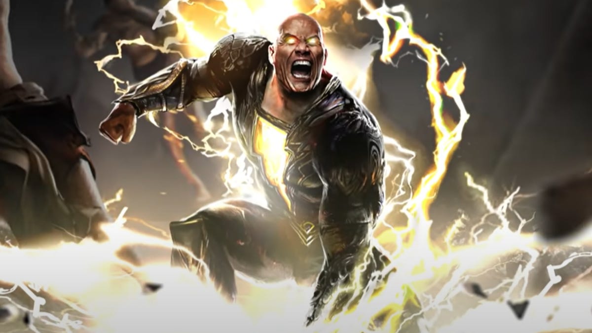 Black Adam teaser trailer reveals The Rock in god mode at DC Fandome