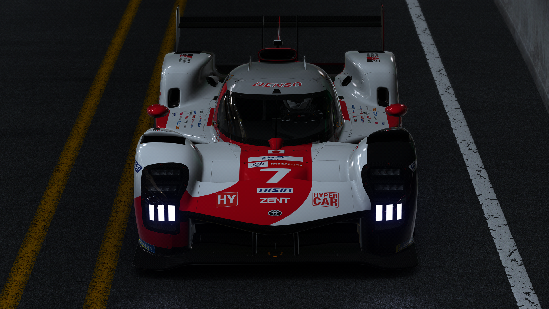 Toyota GR010 Hybrid LM24H WEC 2021 (8K 4K) (URD Moyoda Hypercar 2021)
