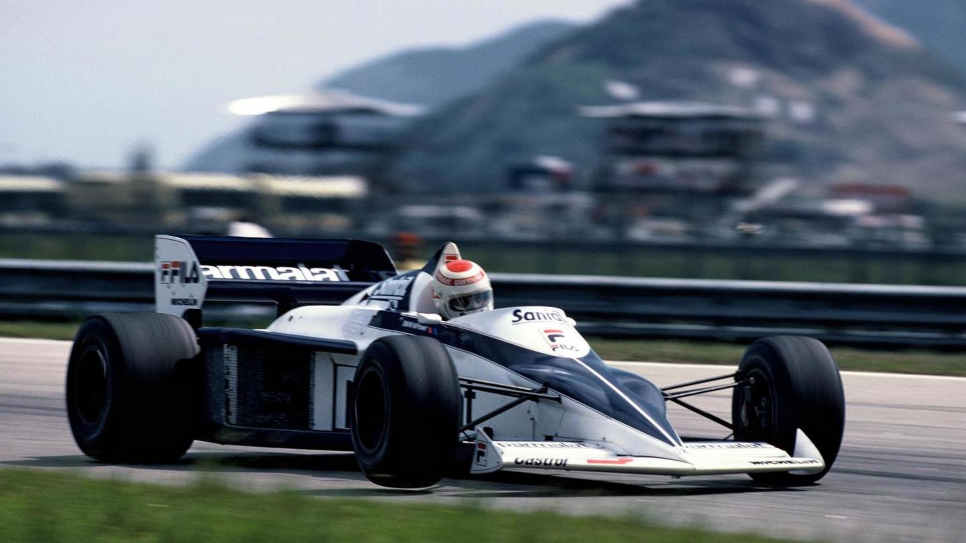 Nelson Piquet during the GP of Brazil, 1983 in the Brabham BMW BT 52 17.5.2012