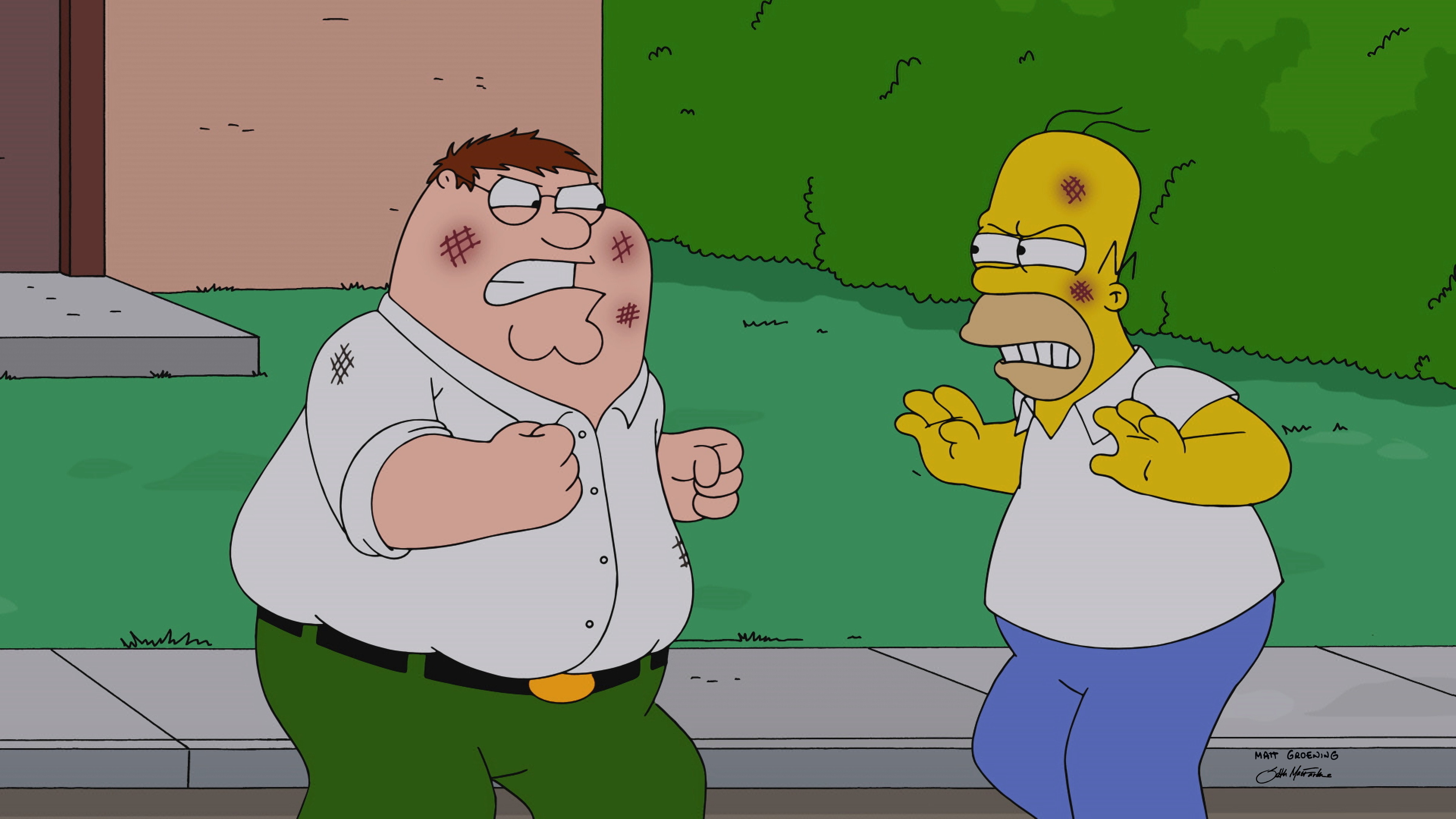 Fictional Character Peter Griffin In Family Guy Wallpaper And Family Guy Fight