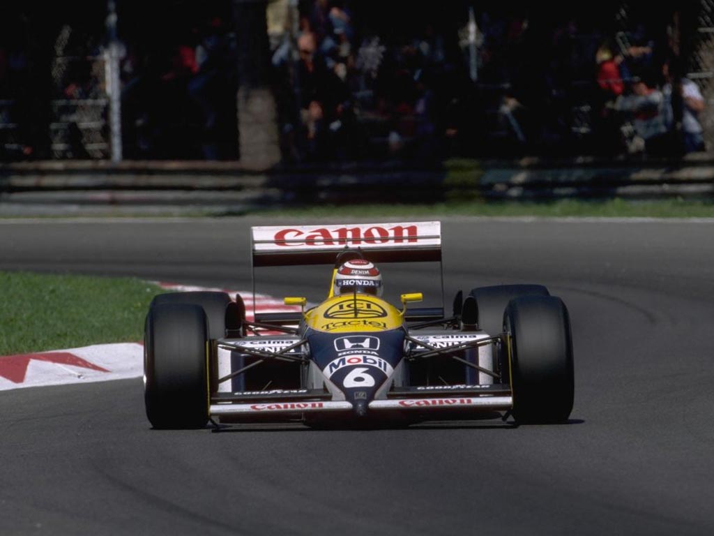 Zdravko #OnThisDay In 1987 Nelson Piquet (Williams FW11B) Won At Monza From Ayrton Senna (Lotus 99T) In 1 2 For Honda #Turbo