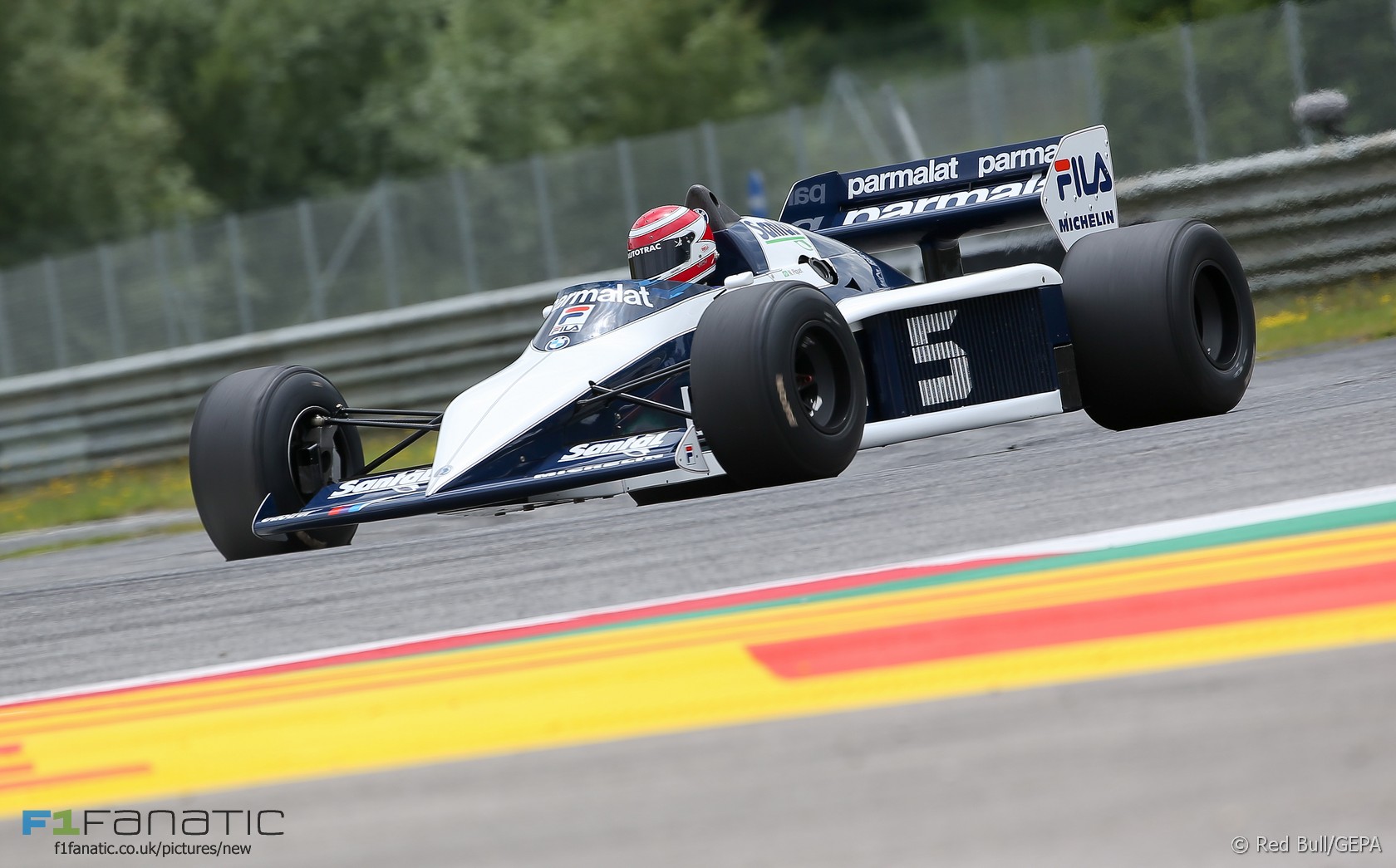 Nelson Piquet, Brabham BMW BT52, Red Bull Ring, 2015 · RaceFans