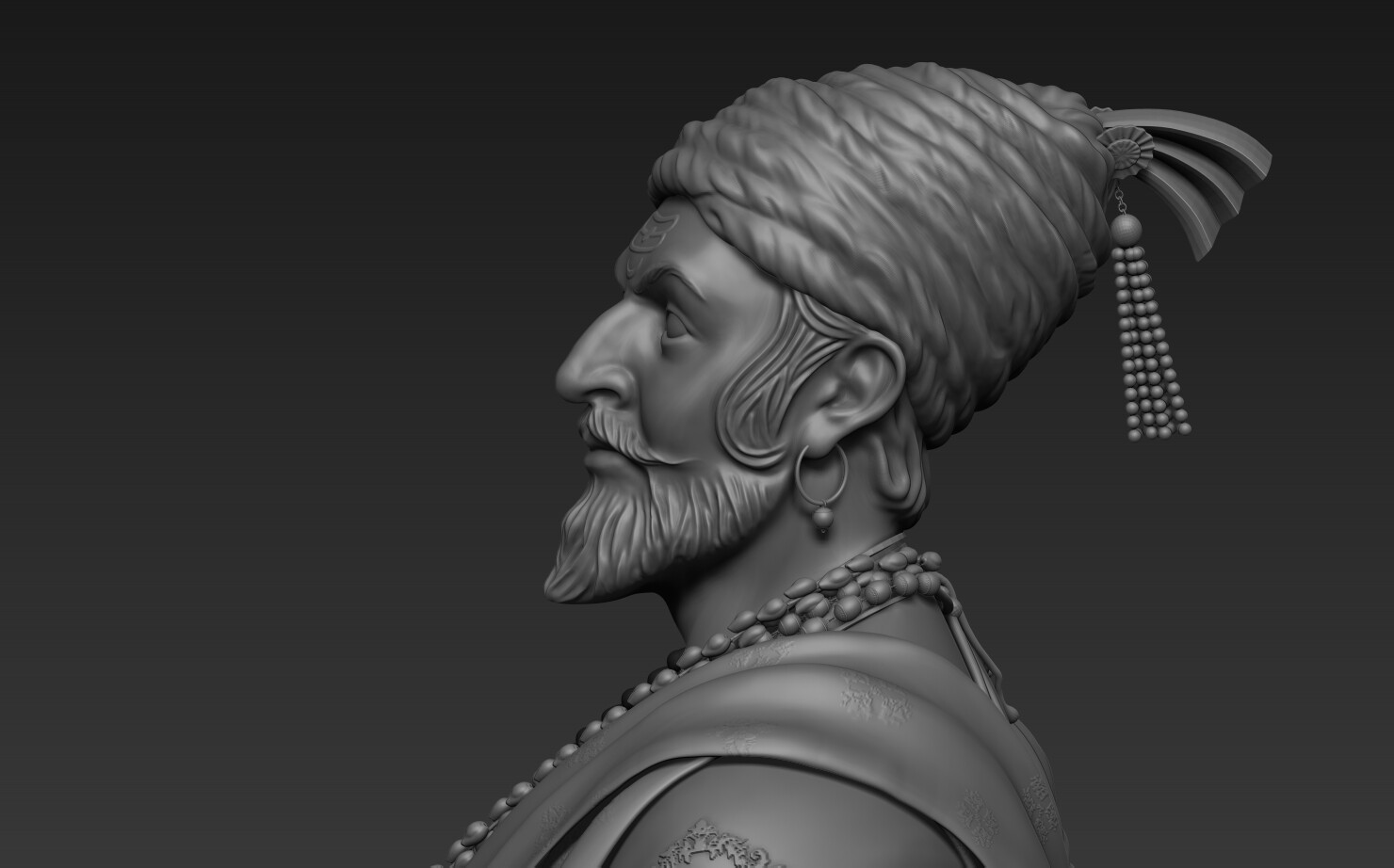 Ancient Indian warrior. made in zbrush and textured using polypaint in  zbrush : r/ZBrush