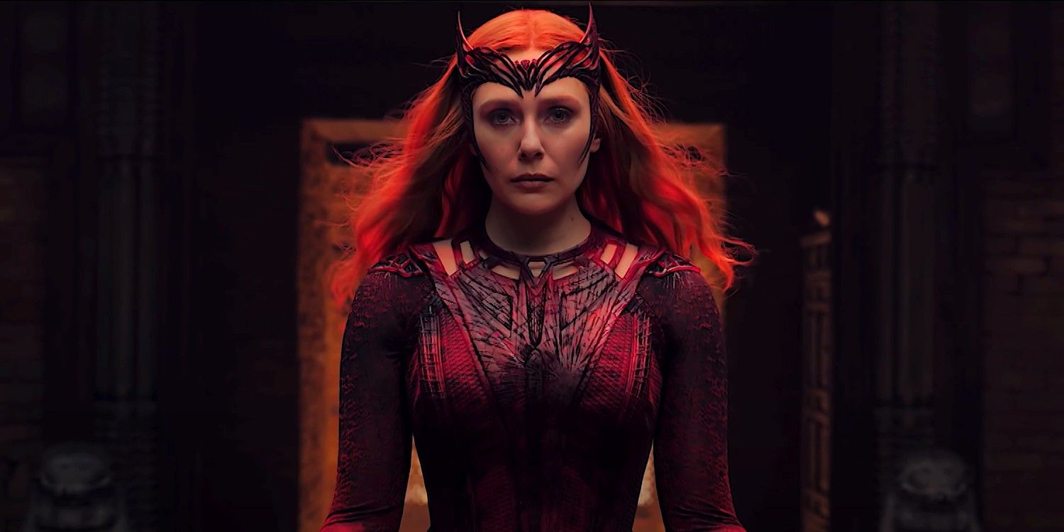 Scarlet Witch's Doctor Strange 2 Costume Gets Up Close Look In New Image. My TV Online