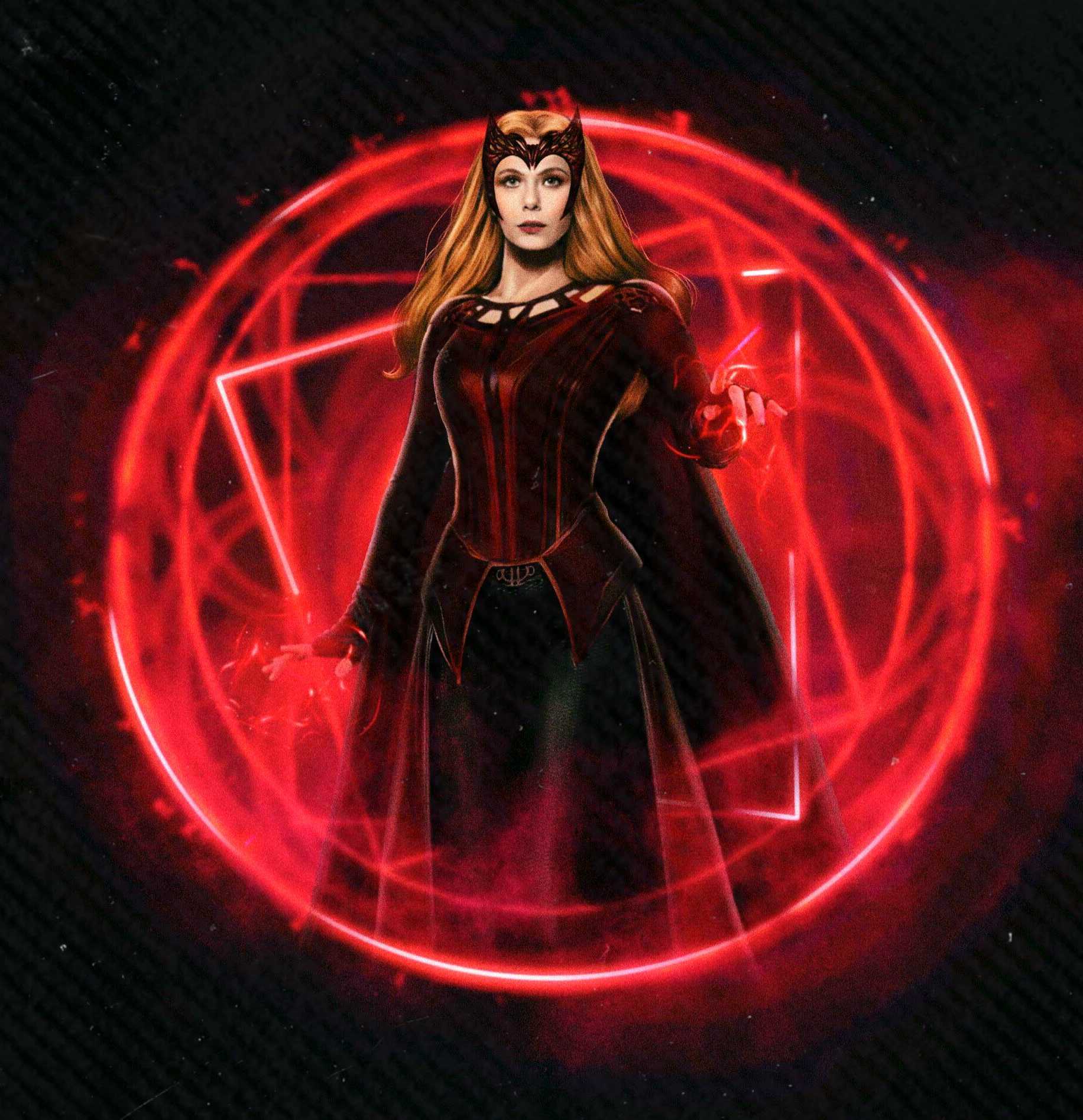 MCU Direct new look at Elizabeth Olsen's Scarlet Witch has been officially revealed! More new #DoctorStrange2 promo posters