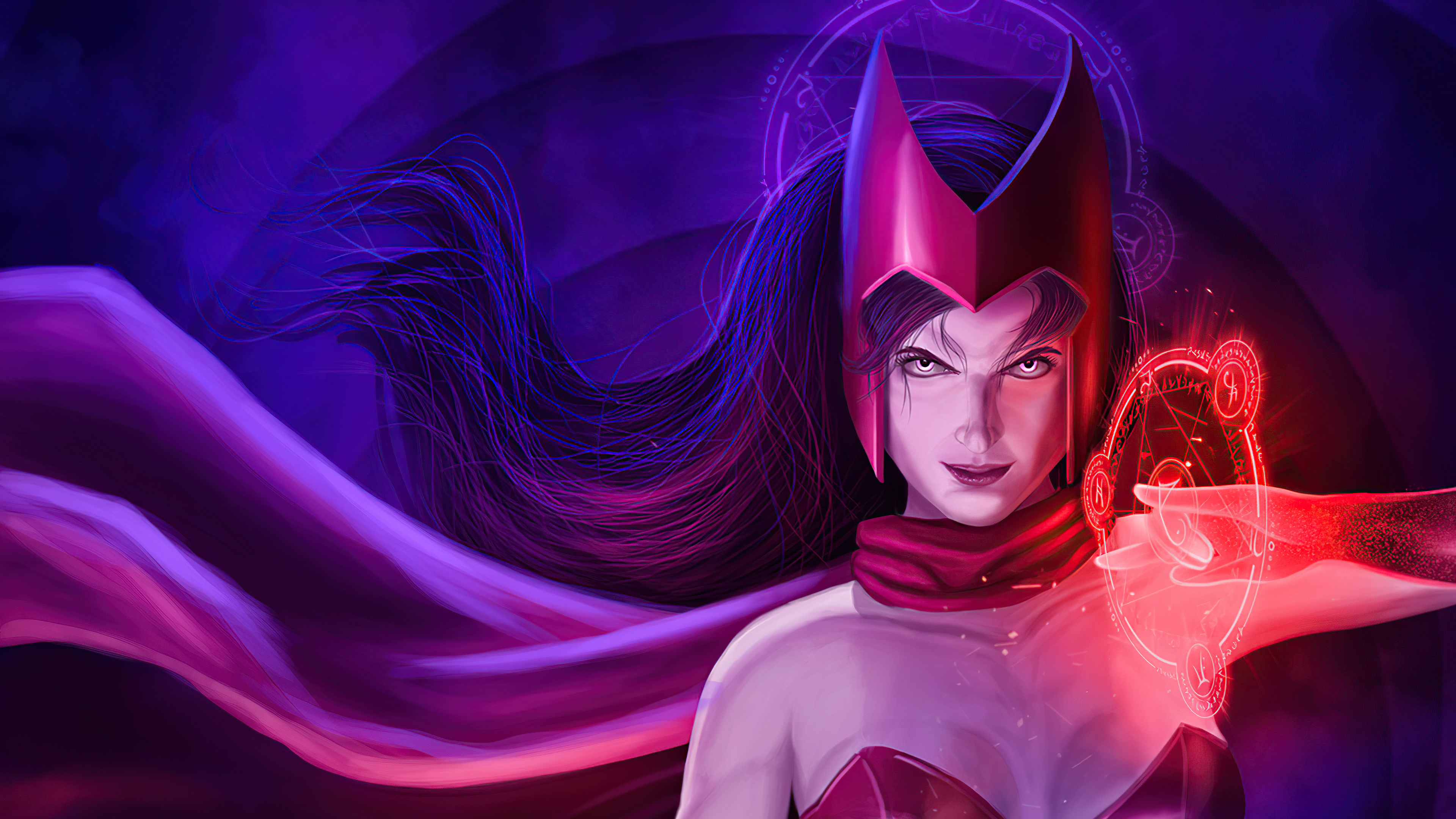 The Scarlet Witch Power, HD Tv Shows, 4k Wallpaper, Image, Background, Photo and Picture