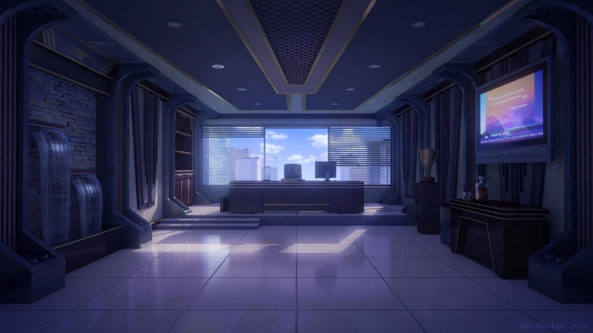 Anime Gamer Room Wallpaper