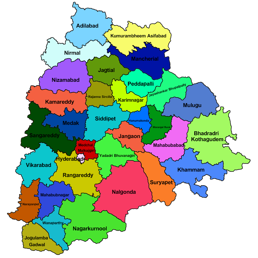 Telangana State Portal Districts