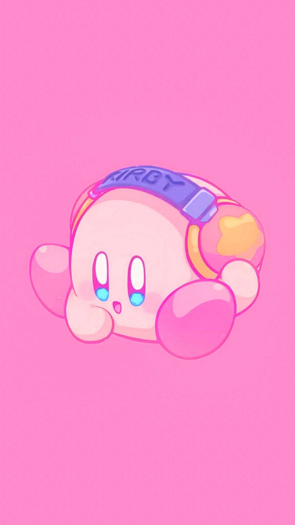 Nintendos LINE shares two more Kirby phone wallpapers uncompressed   Kirby character Kirby art nintendo Kirby games