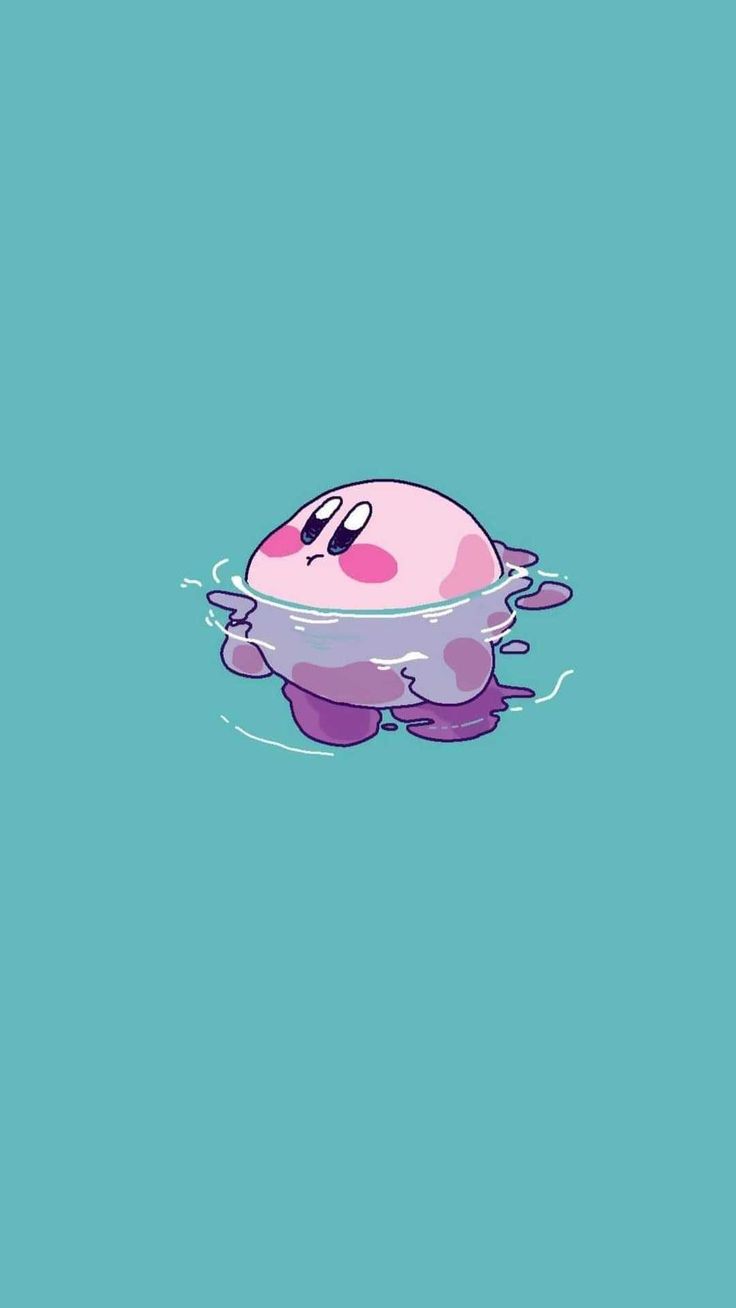 Download Free Kirby Wallpaper. Discover more Game, Kirby, Video Game wallpaper. Wallpaper iphone cute, Cute cartoon wallpaper, Cute anime wallpaper