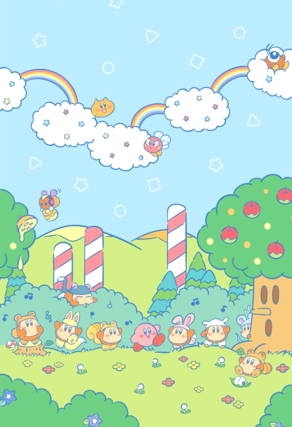 Kirby's Dreamland Poster 13x19