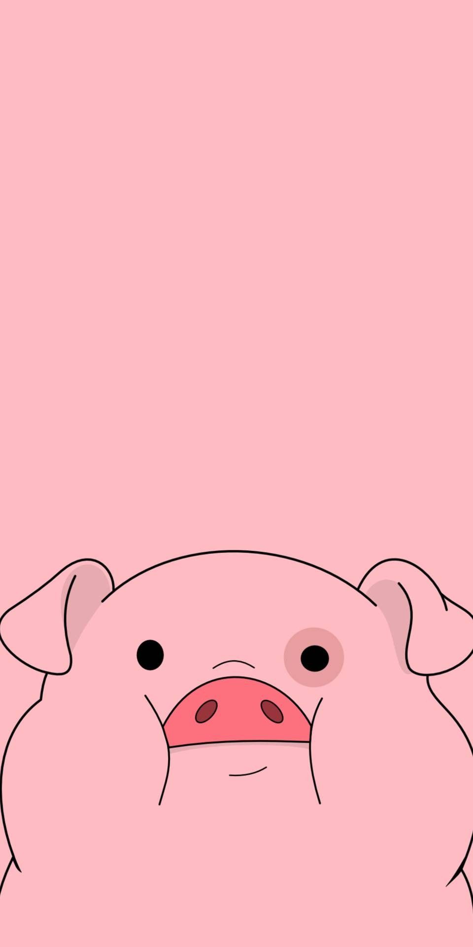 Gravity Falls Waddles Smartphone Wallpaper