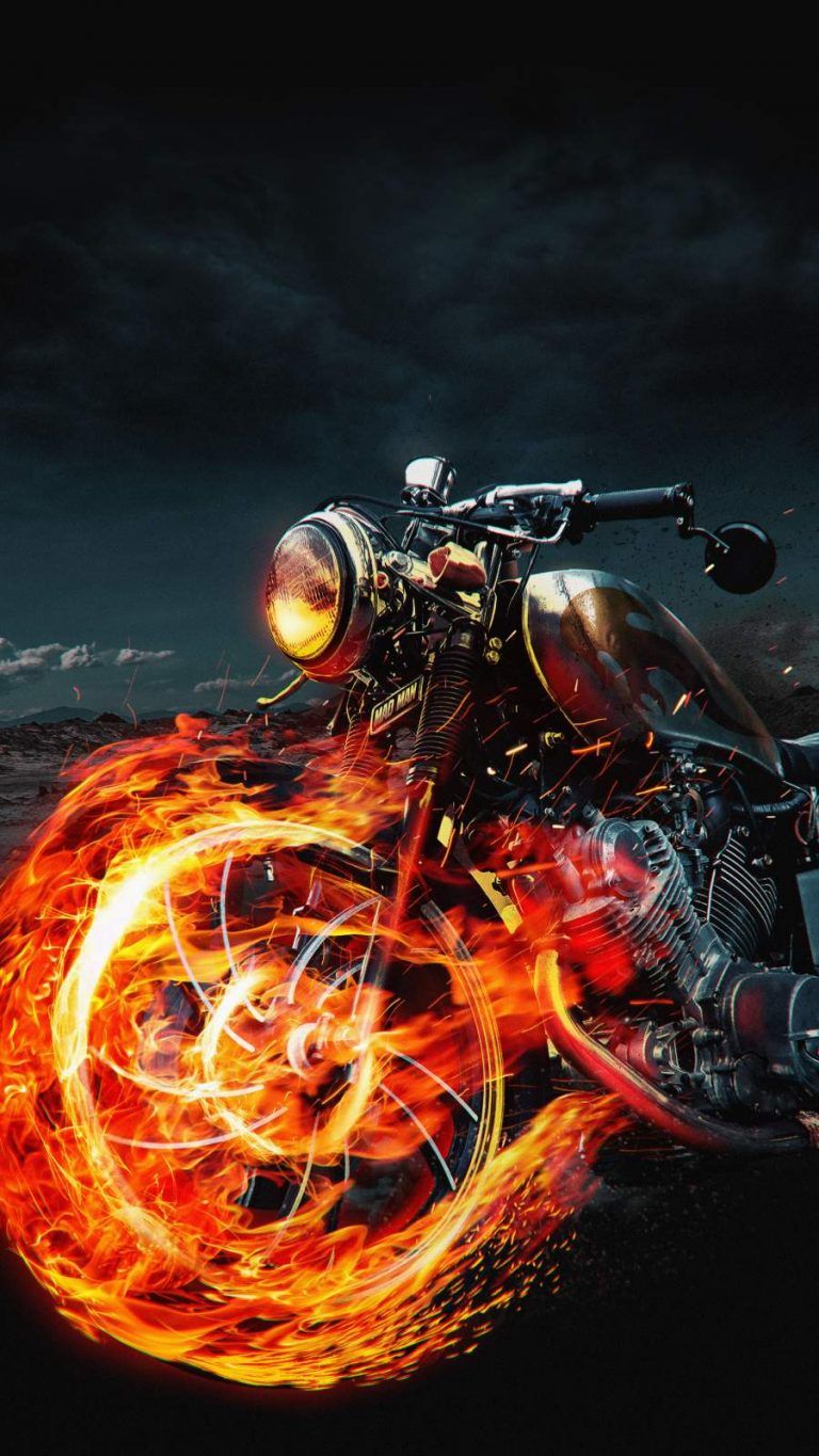 iPhone Wallpaper for iPhone 12, iPhone 11 and iPhone X, iPhone. Ghost rider motorcycle, Ghost rider bike, Royal enfield wallpaper