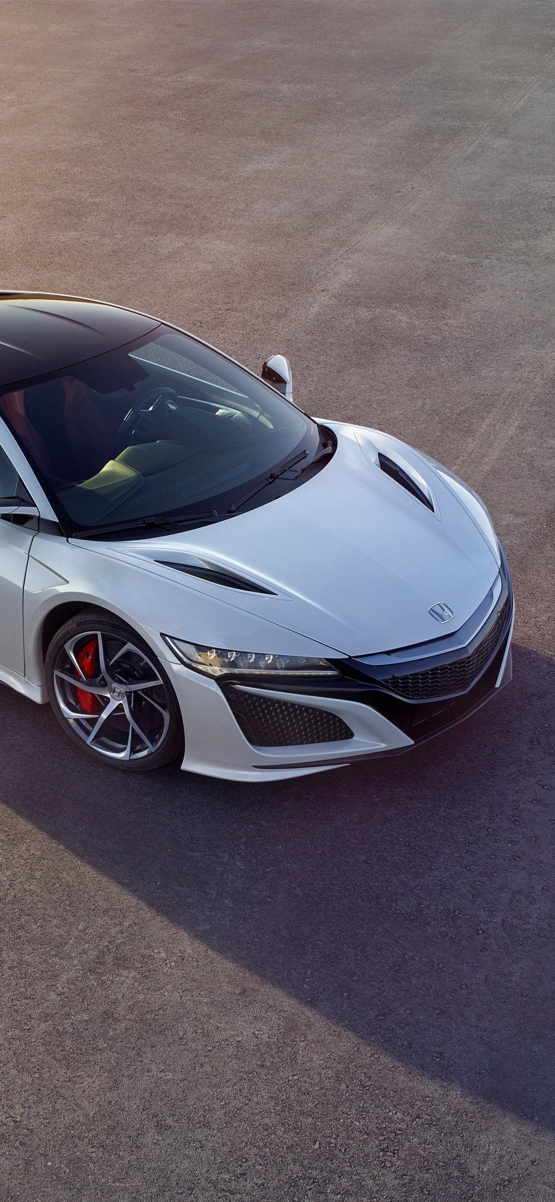 Honda Acura NSX White Car 1242x2688 IPhone 11 Pro XS Max Wallpaper, Background, Picture, Image
