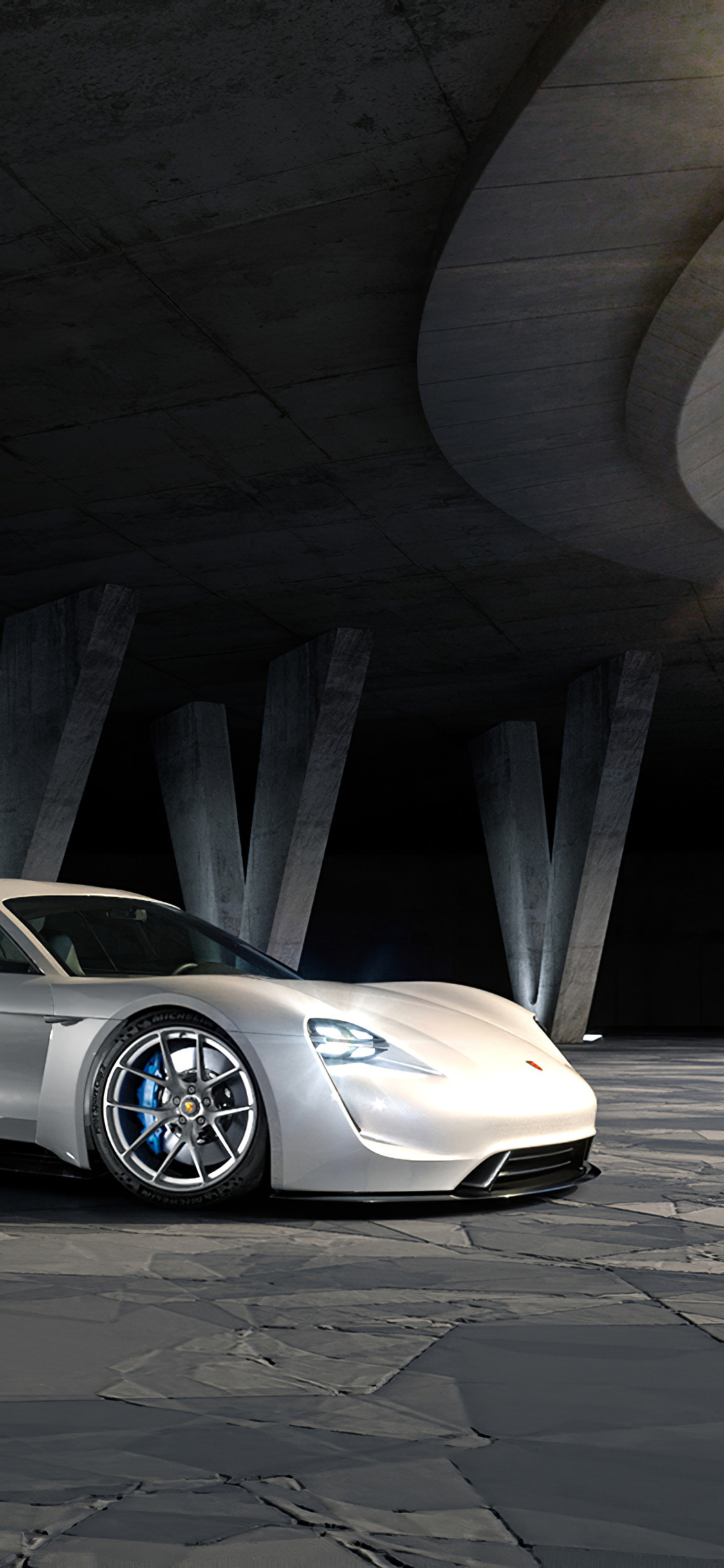 White Porsche 918 iPhone XS, iPhone 10, iPhone X HD 4k Wallpaper, Image, Background, Photo and Picture