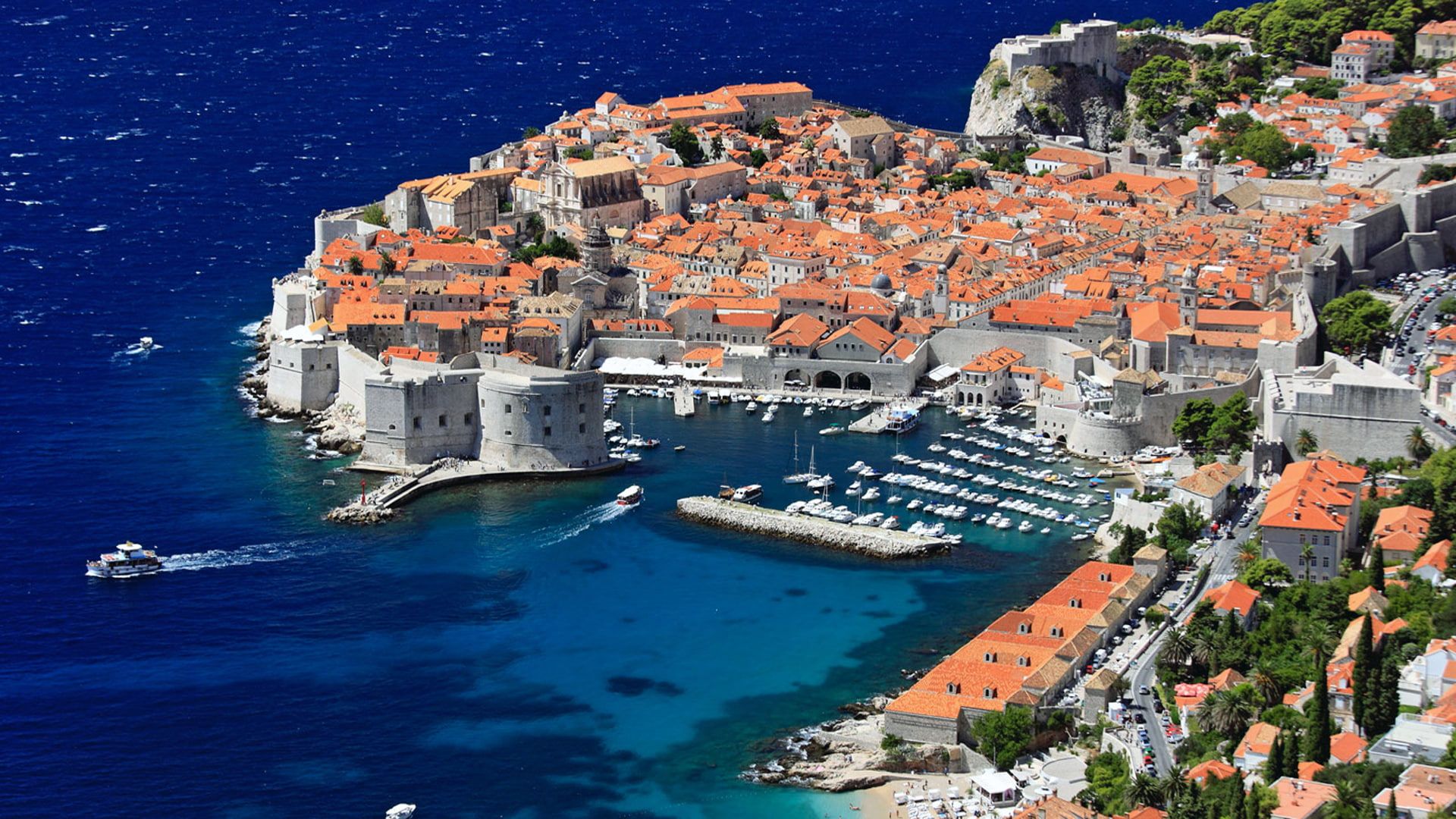 Summer Destinations Dubrovnik, A Medieval City Croatia Wallpaper HD For Desktop Full Screen 1080p P #wallpaper #hdw. Dubrovnik, Croatia beach, Croatia travel