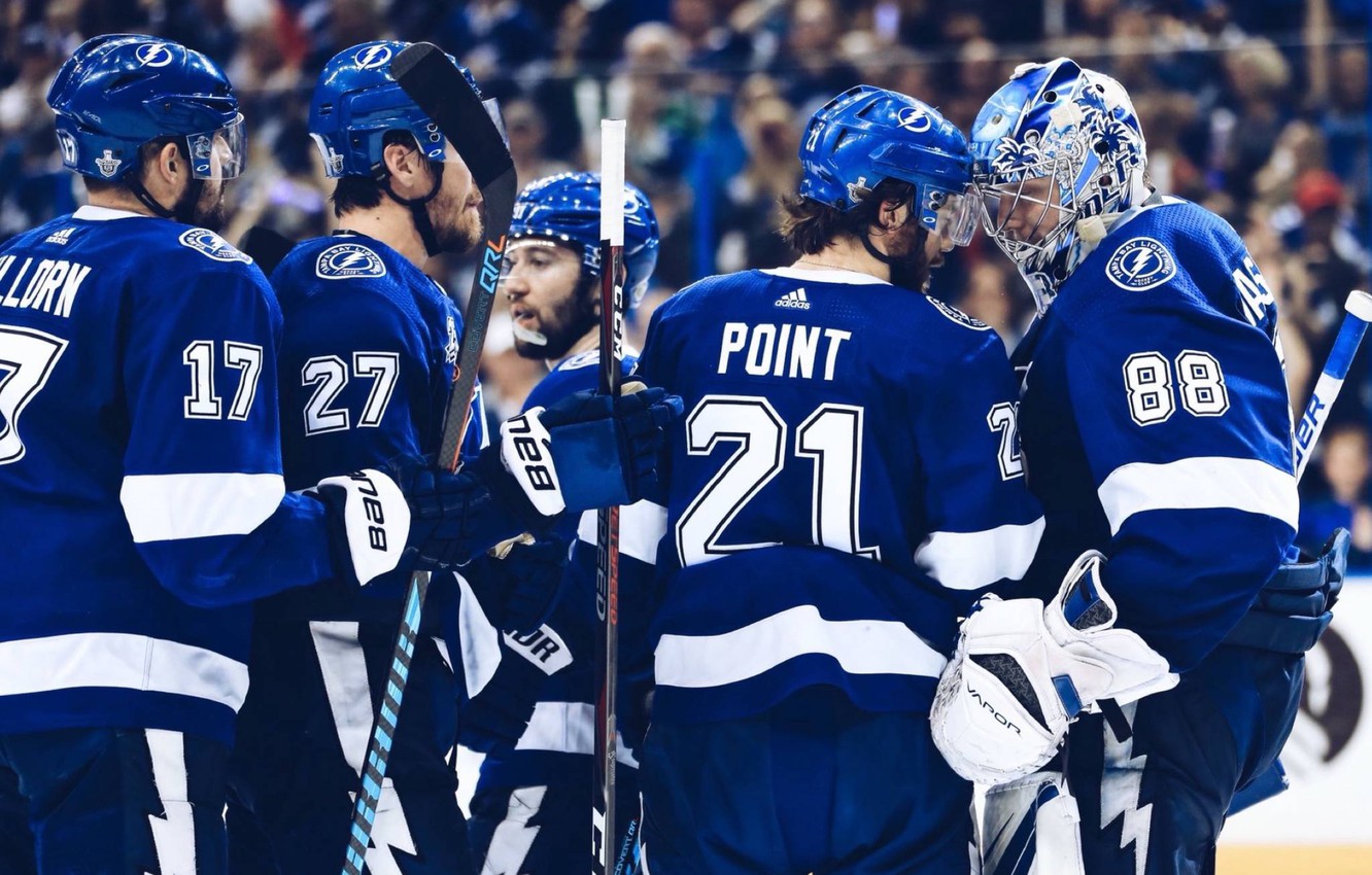 Wallpaper Sport, Zipper, Lightning, Lightning, NHL, NHL, Hockey, National hockey League, Hockey, Wasilewski, Point, Hockey League, National Hockey League, Hockey League, Tampa Bay Lightning, Tampa Bay Lightning image for desktop, section спорт