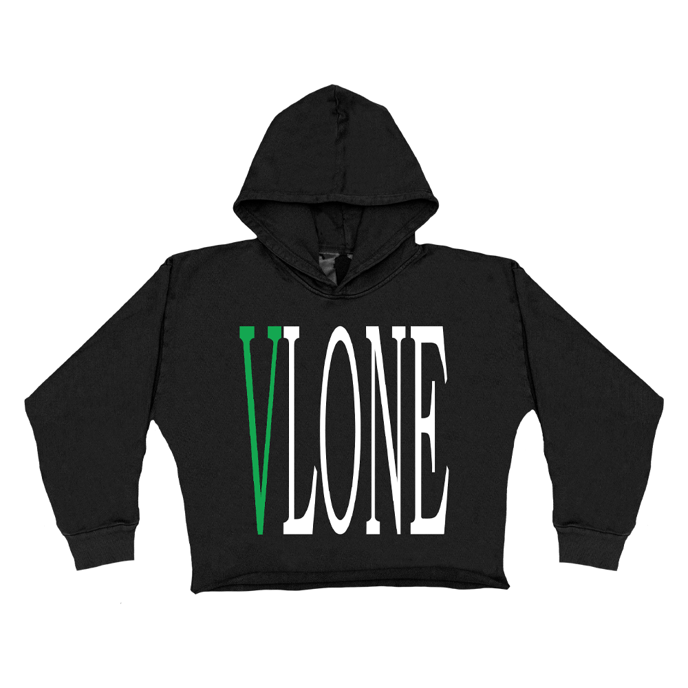 Vlone Staple Green Hoodie®.. Shirts & Hoodies.. Official VLONE Store