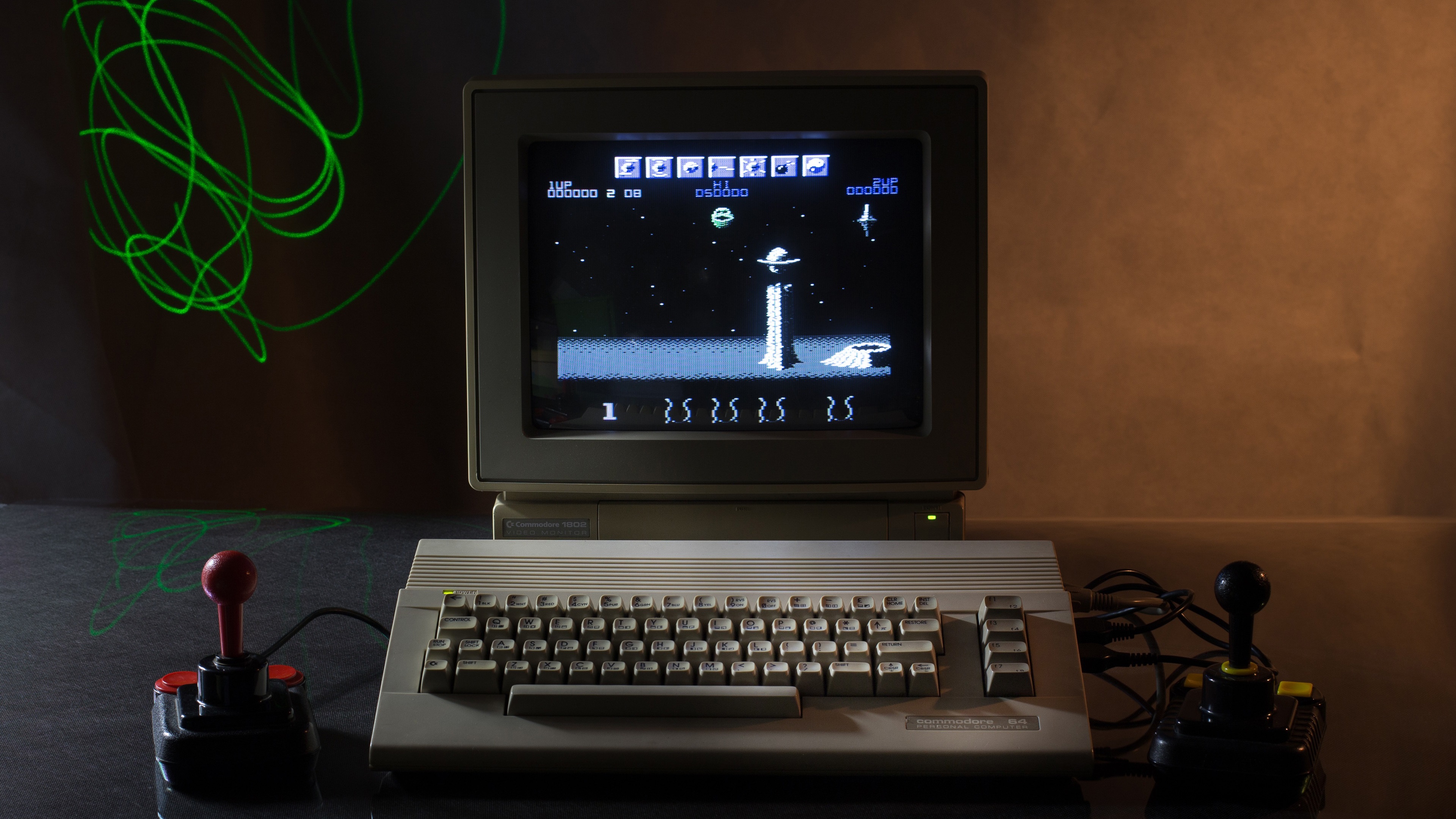 Wallpaper Classic computer, keyboard, game, retro 3840x2160 UHD 4K Picture, Image
