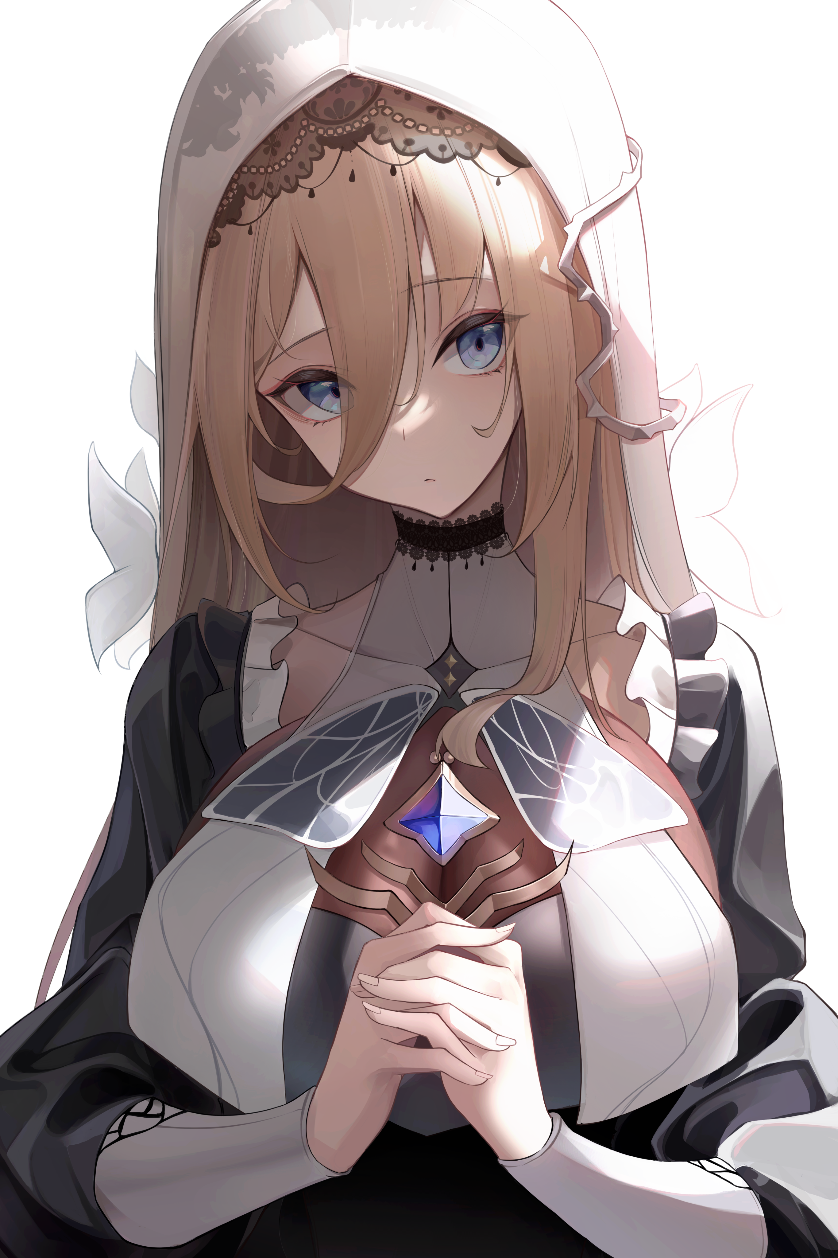 Crop Aponia Wallpaper for Free, Honkai Impact 3rd, Nun, Blonde HD Background