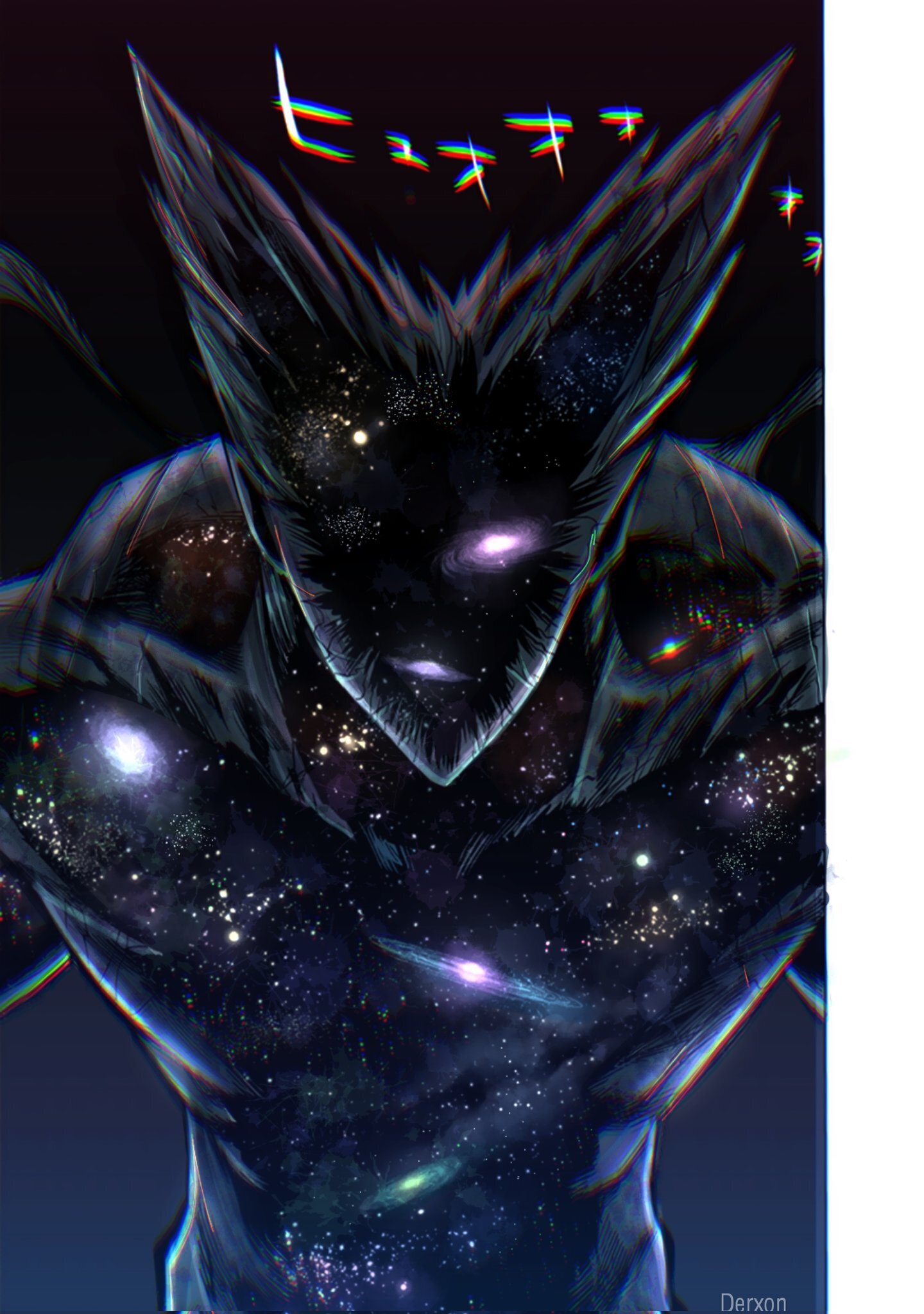 How To Draw Awakened Garou - Cosmic Fear Mode