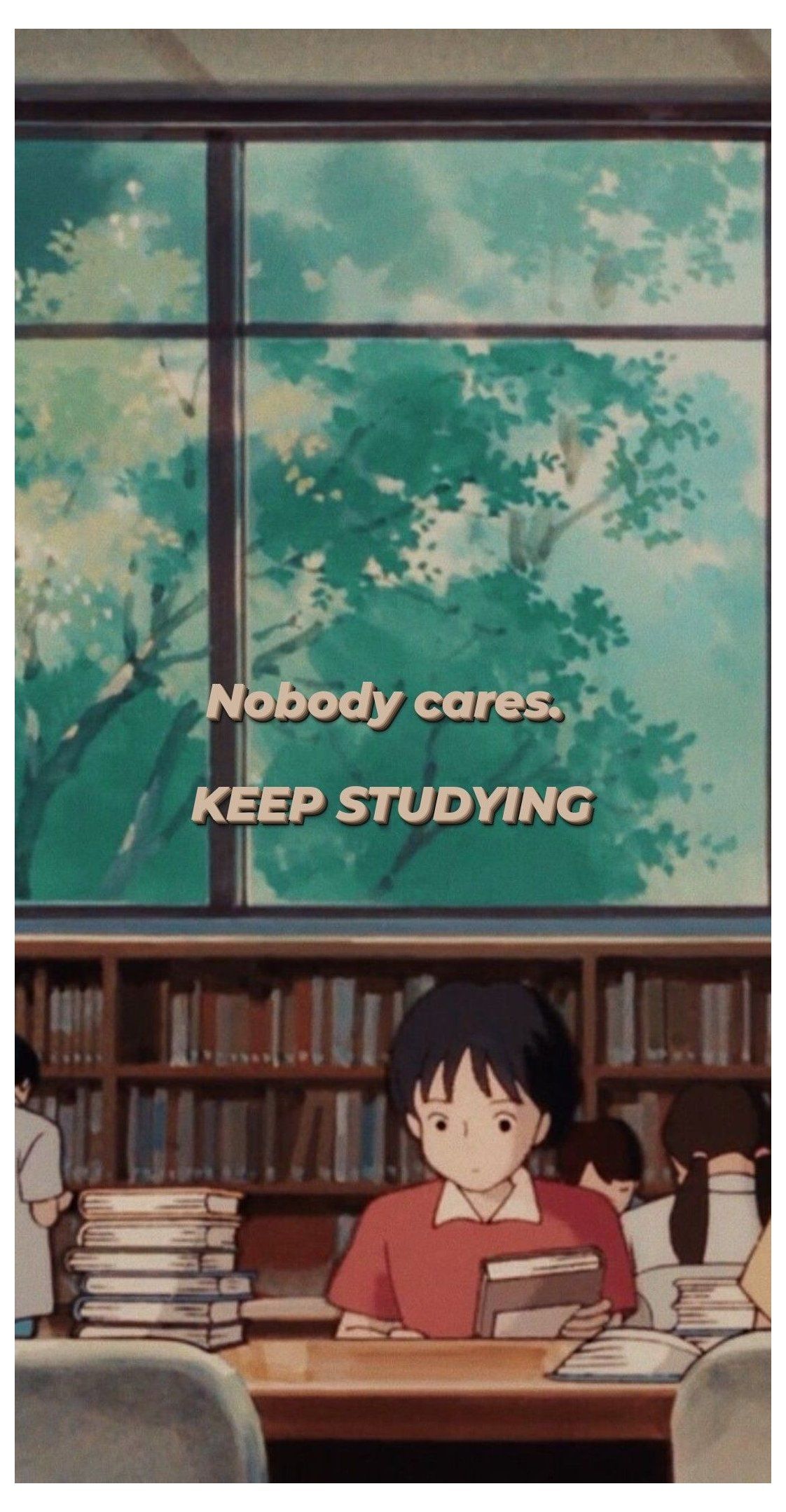 anime wallpaper studying quotes #study #anime #aesthetic #studyanimeaesthetic. Anime wallpaper, Anime scenery wallpaper, Study