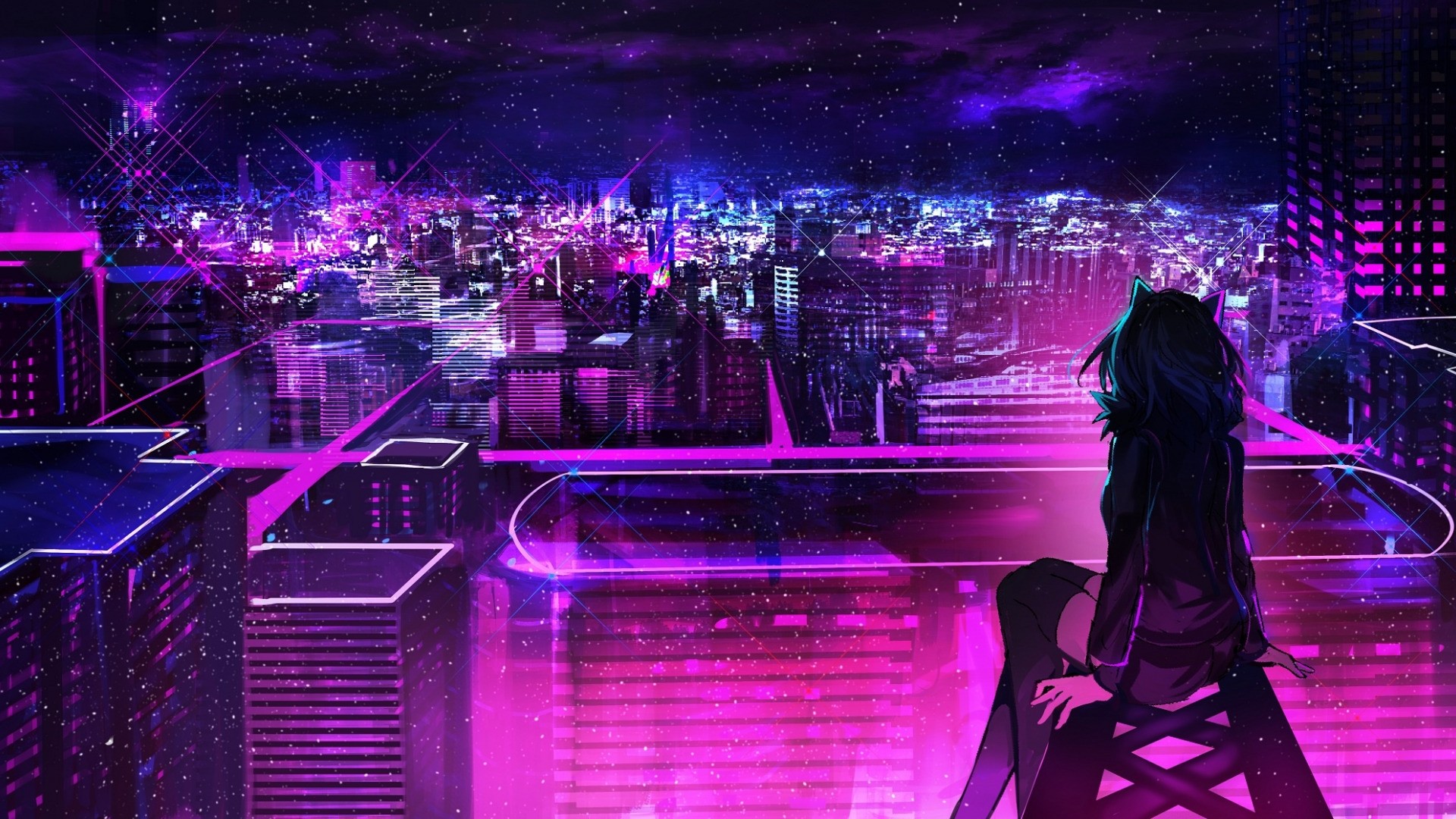 Wallpaper Anime Neon 2022 2022