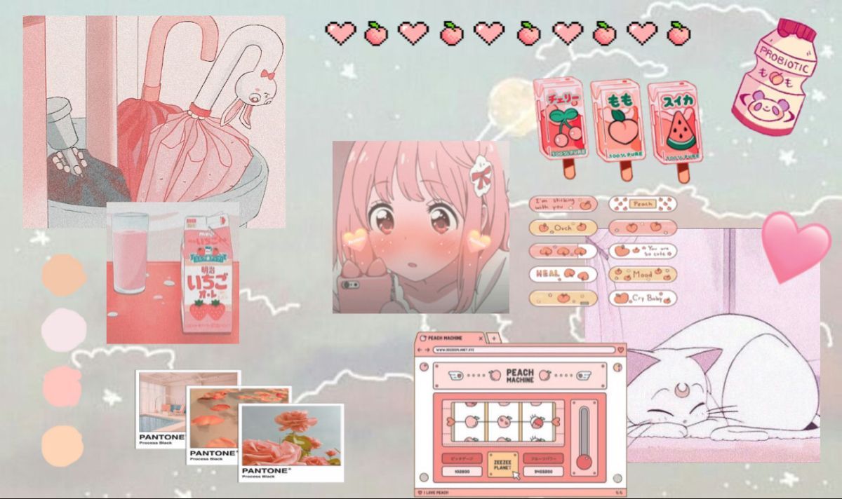 Cute Aesthetic Anime Desktop Wallpaper Free Cute Aesthetic Anime Desktop Background