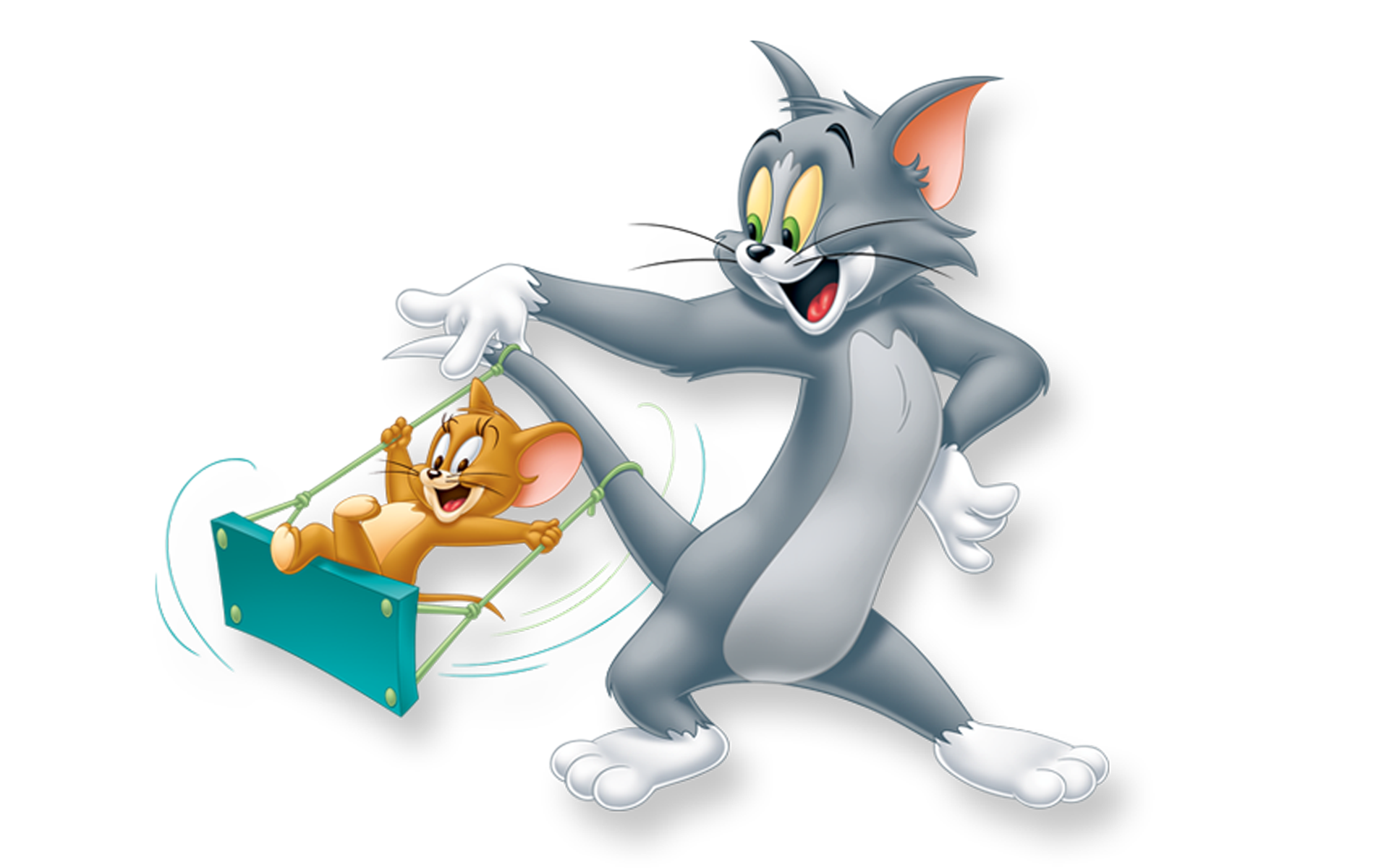 Tom And Jerry Cartoons Swing Desktop Wallpaper HD For Mobile Phones And Laptops 1920x1200, Wallpaper13.com