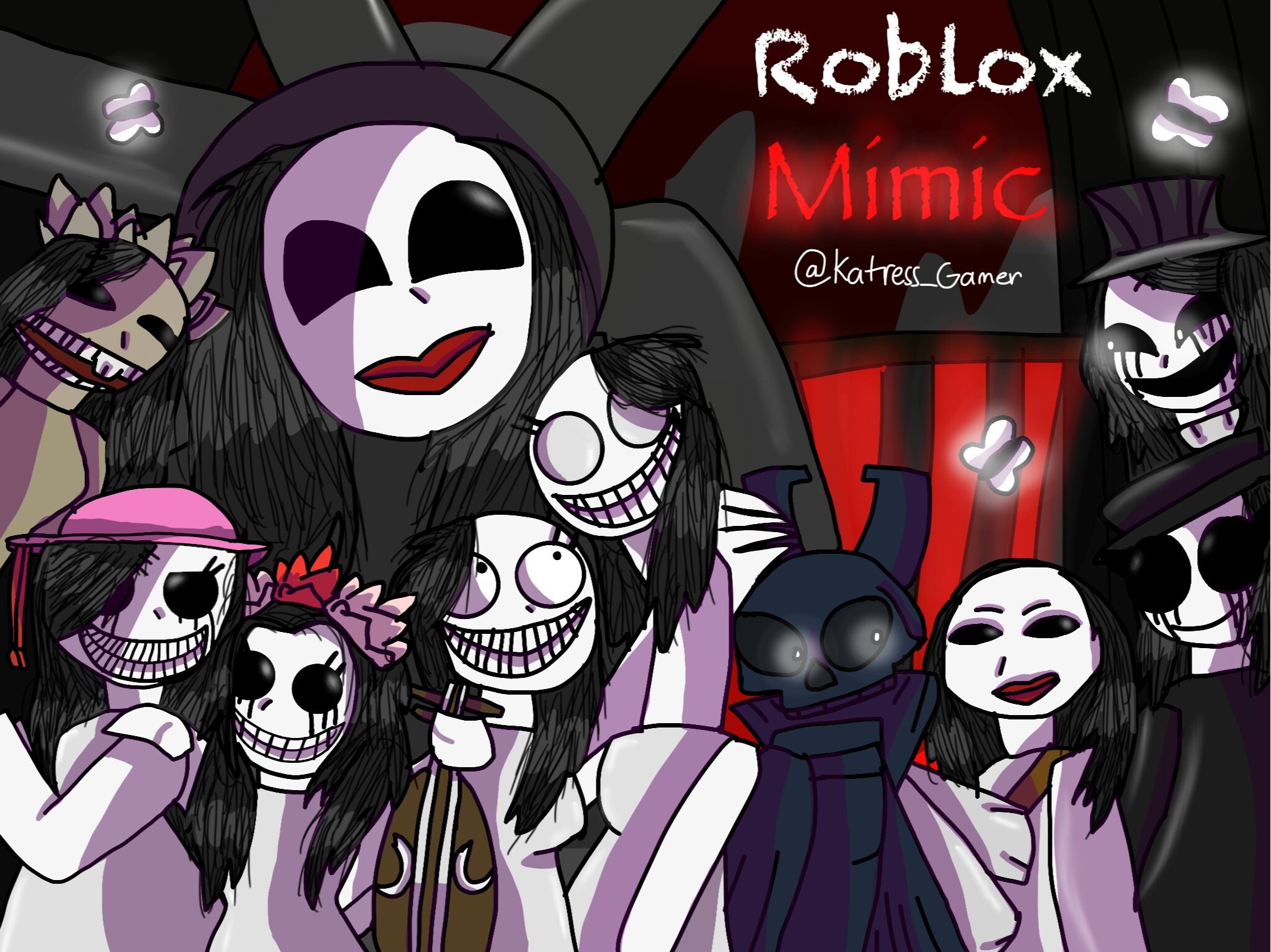 Pin by <3 on Mimic  The mimic, Matching profile pictures, Roblox funny