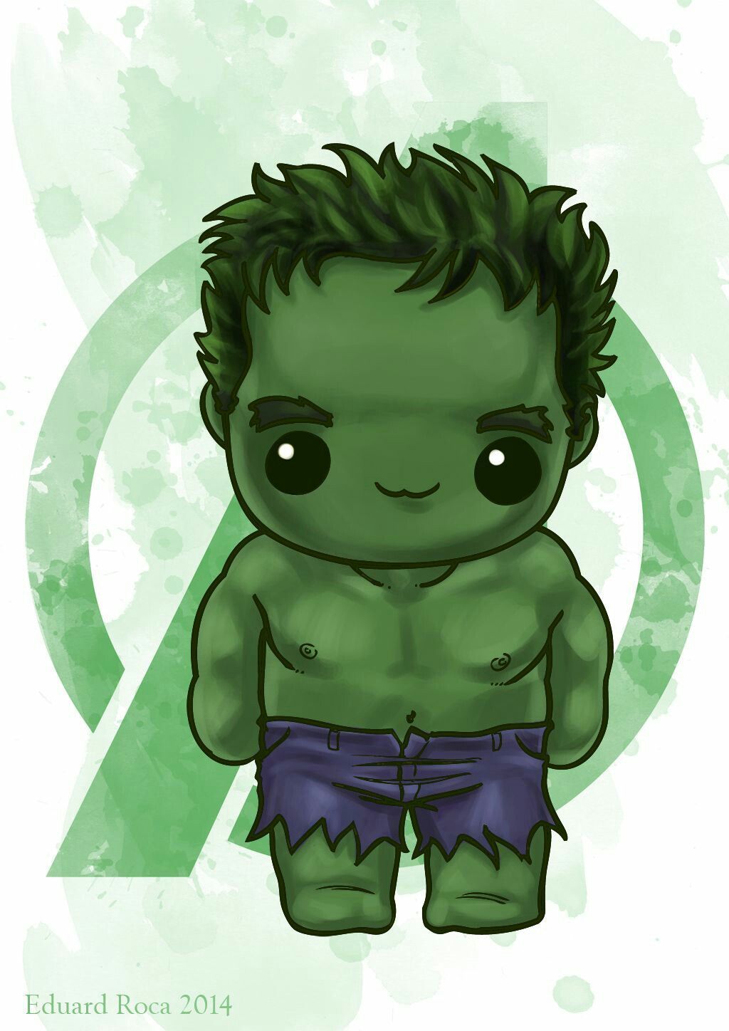 hulk chibi cute