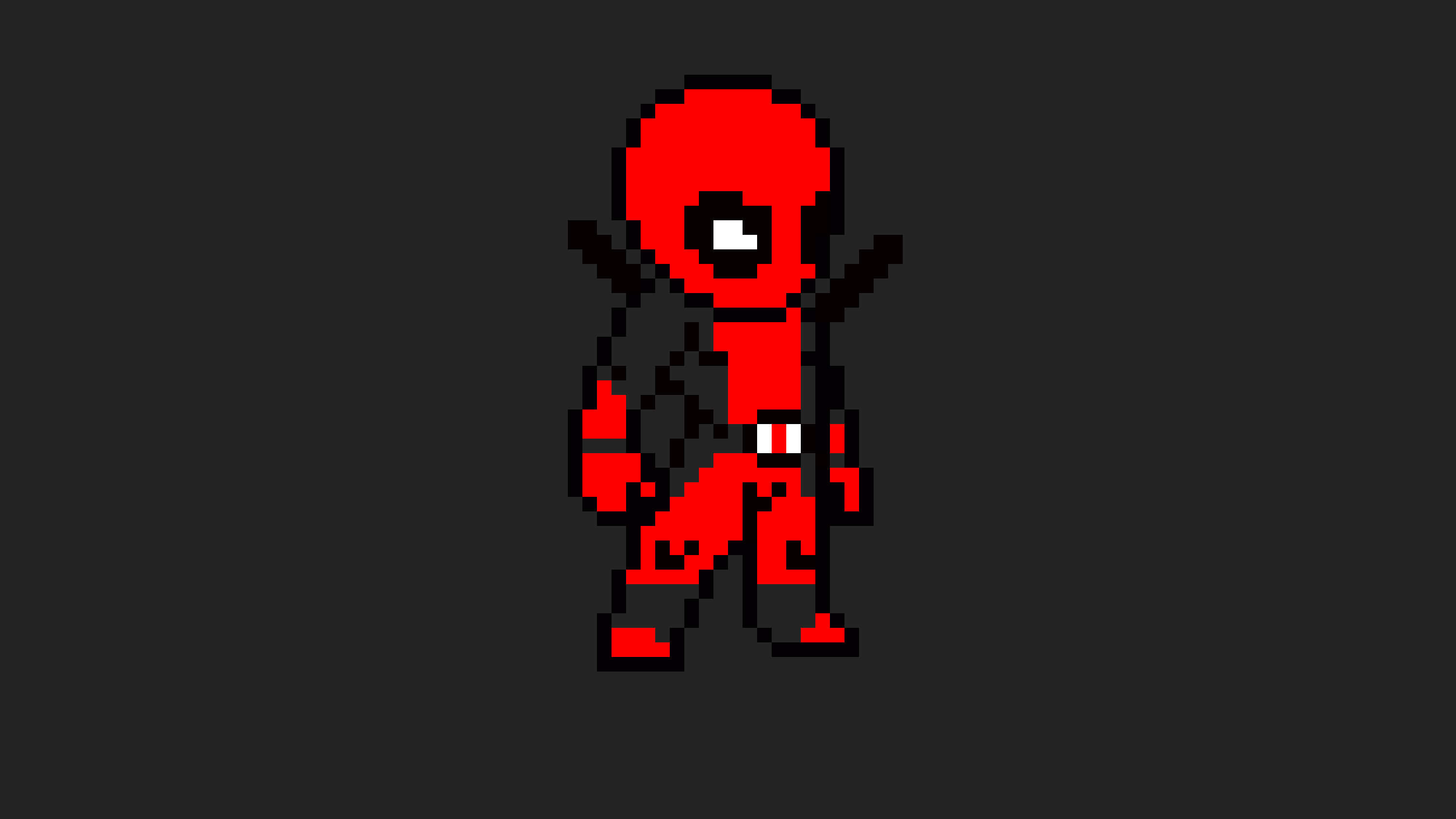 Deadpool 8 Bit Art, HD Superheroes, 4k Wallpaper, Image, Background, Photo and Picture