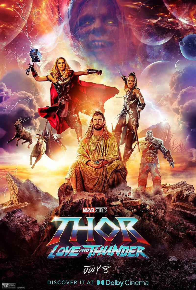 Disney Releases 10 New Official Posters for Thor: Love and Thunder