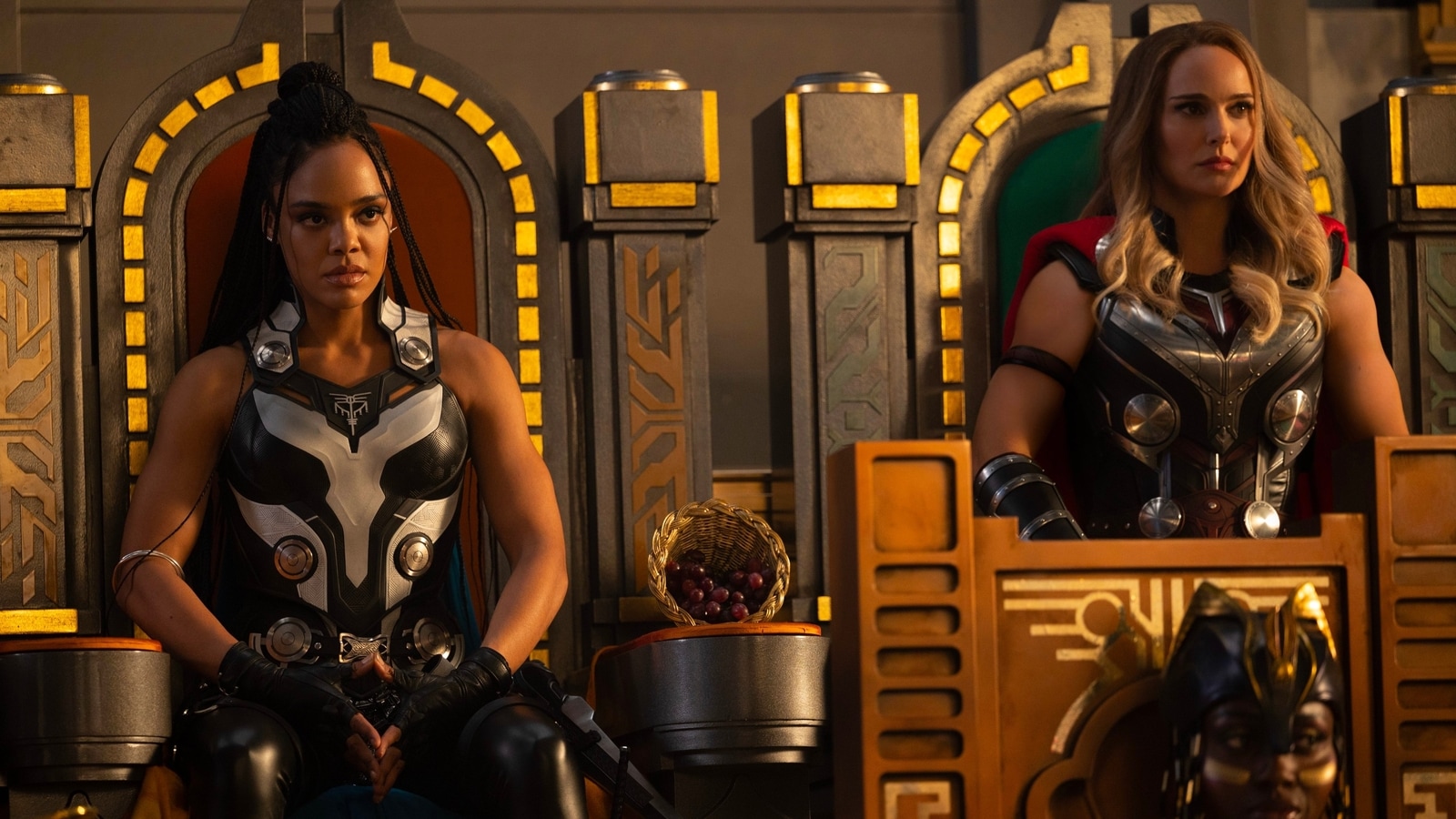 Thor: Love and Thunder new pic shows Natalie Portman with Tessa Thompson