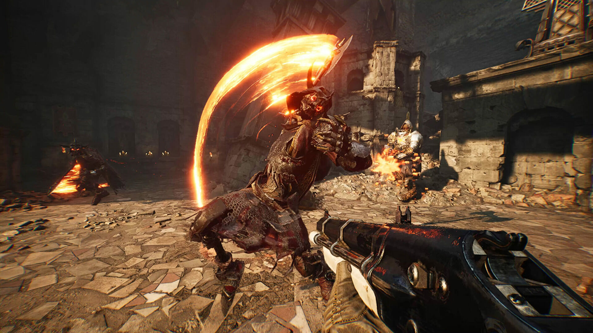 Evil succumbs to a distressingly light hail of bullets in new Witchfire footage. Rock Paper Shotgun